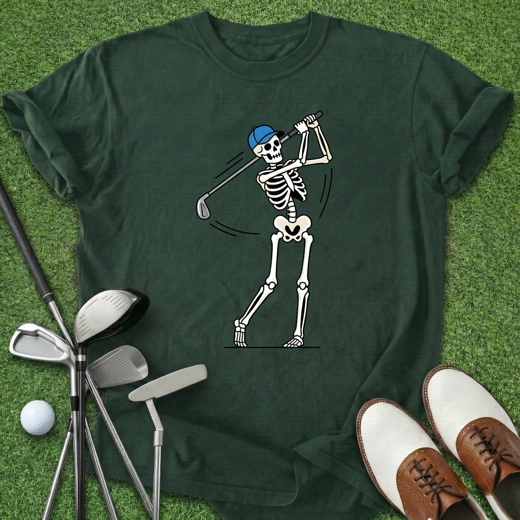 Skeleton Golf T-Shirt