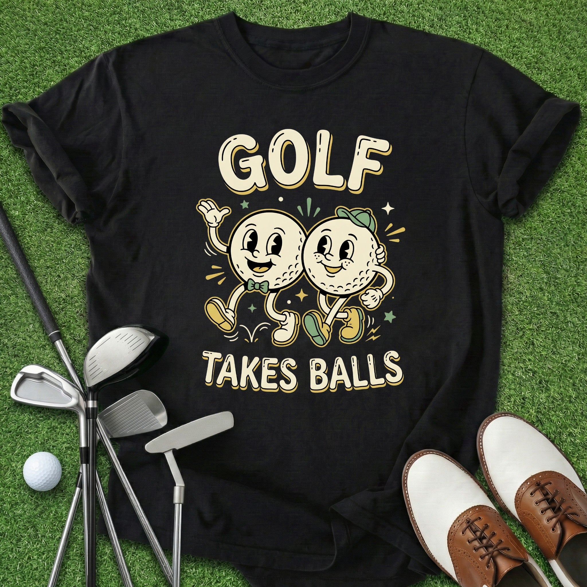 Golf Takes Balls T-Shirt