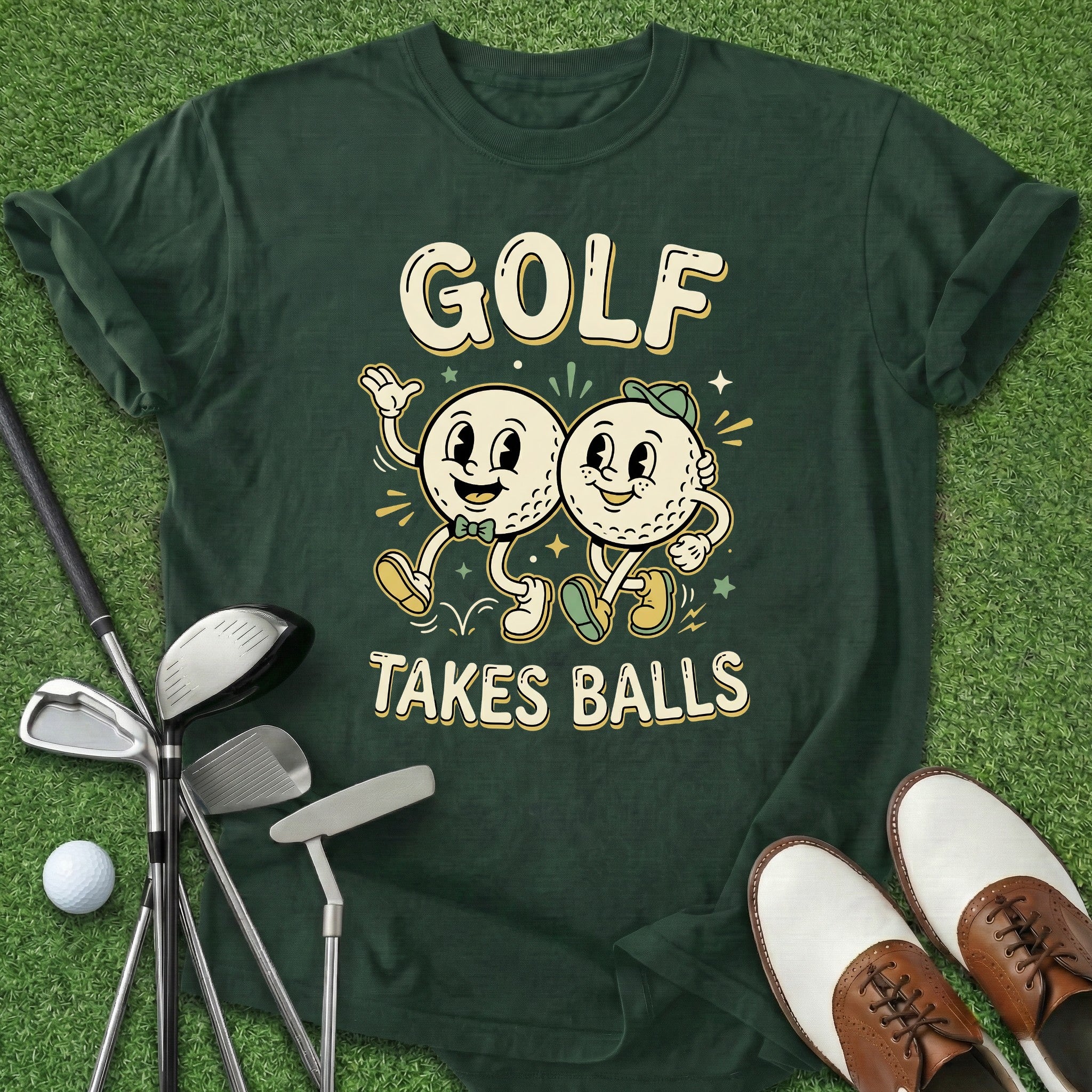 Golf Takes Balls T-Shirt