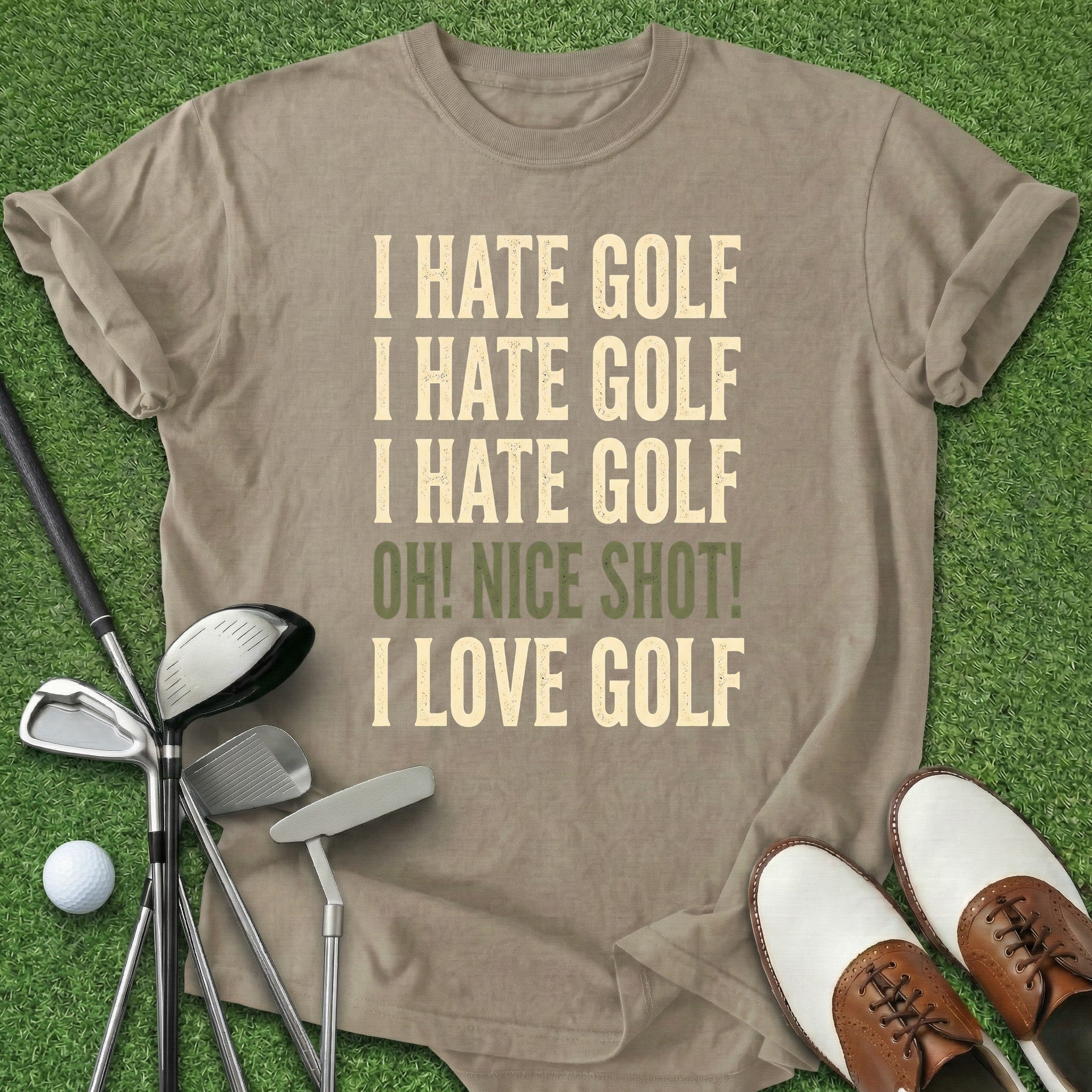 I Hate Golf T-Shirt