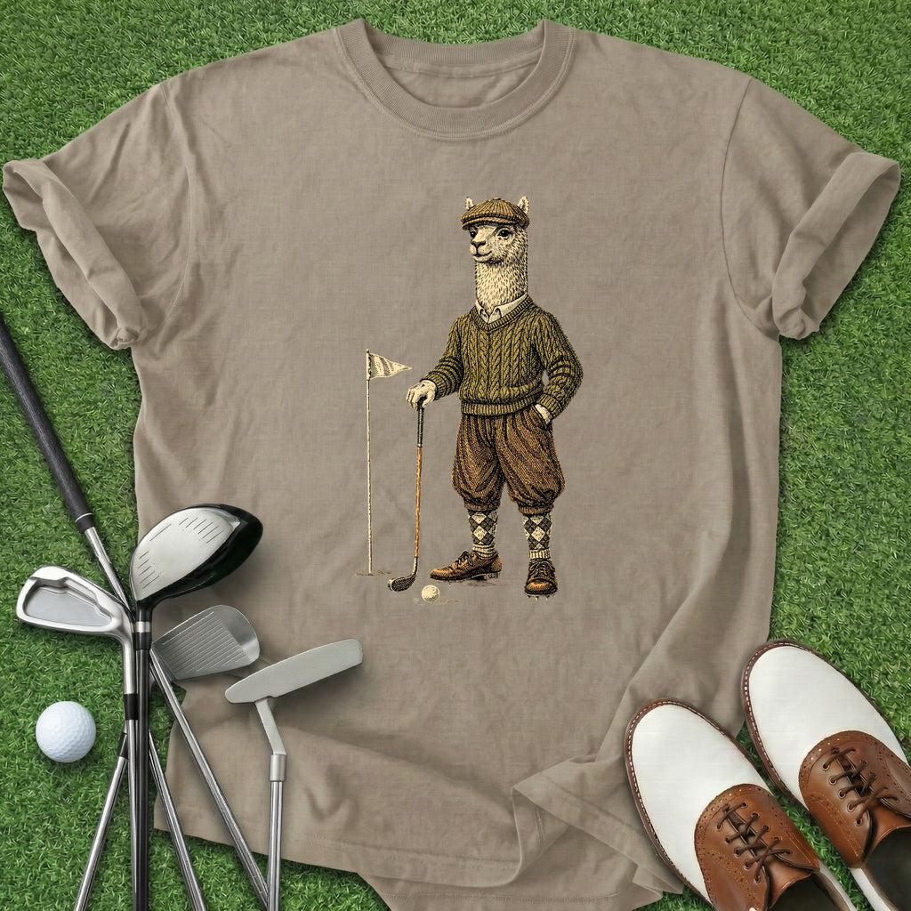 Alpaca Golf T-Shirt
