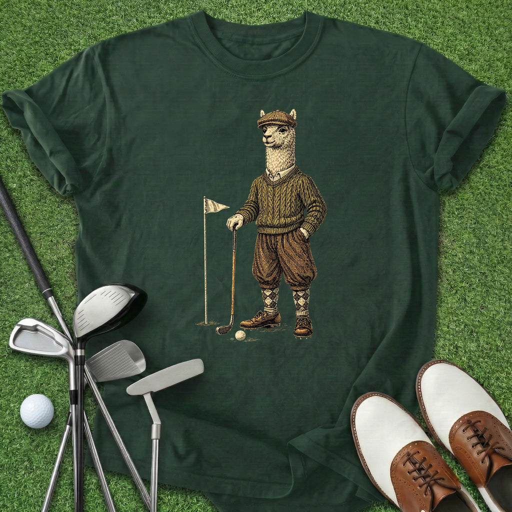 Alpaca Golf T-Shirt