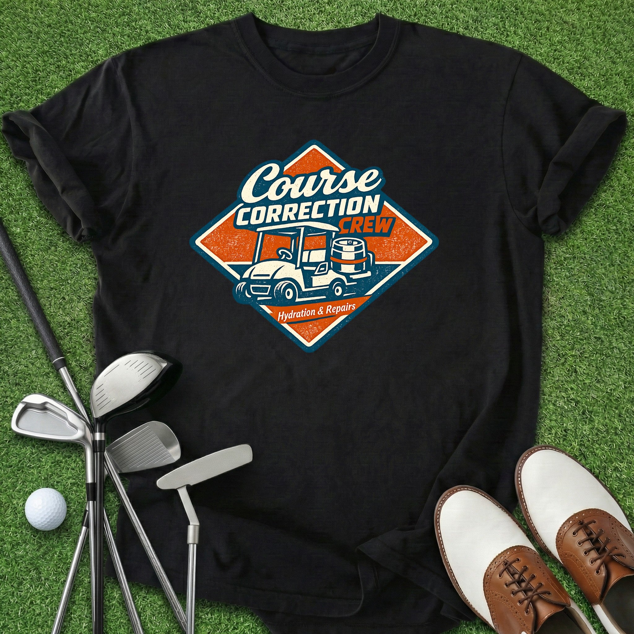 Course Correction Crew T-Shirt