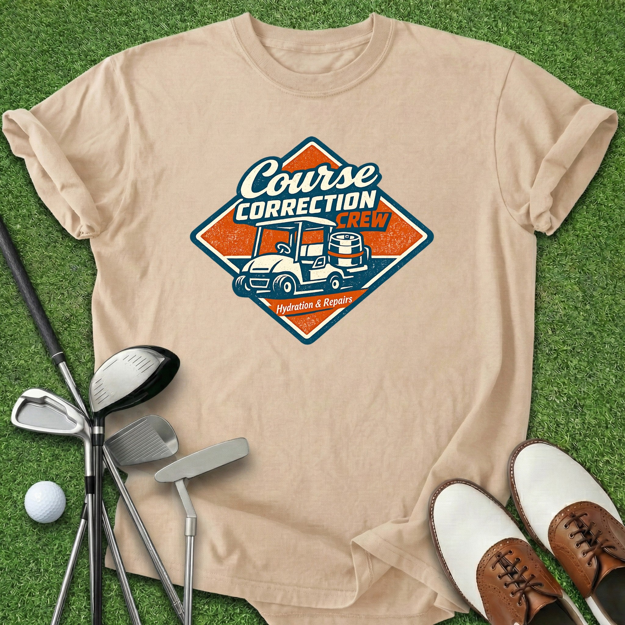 Course Correction Crew T-Shirt