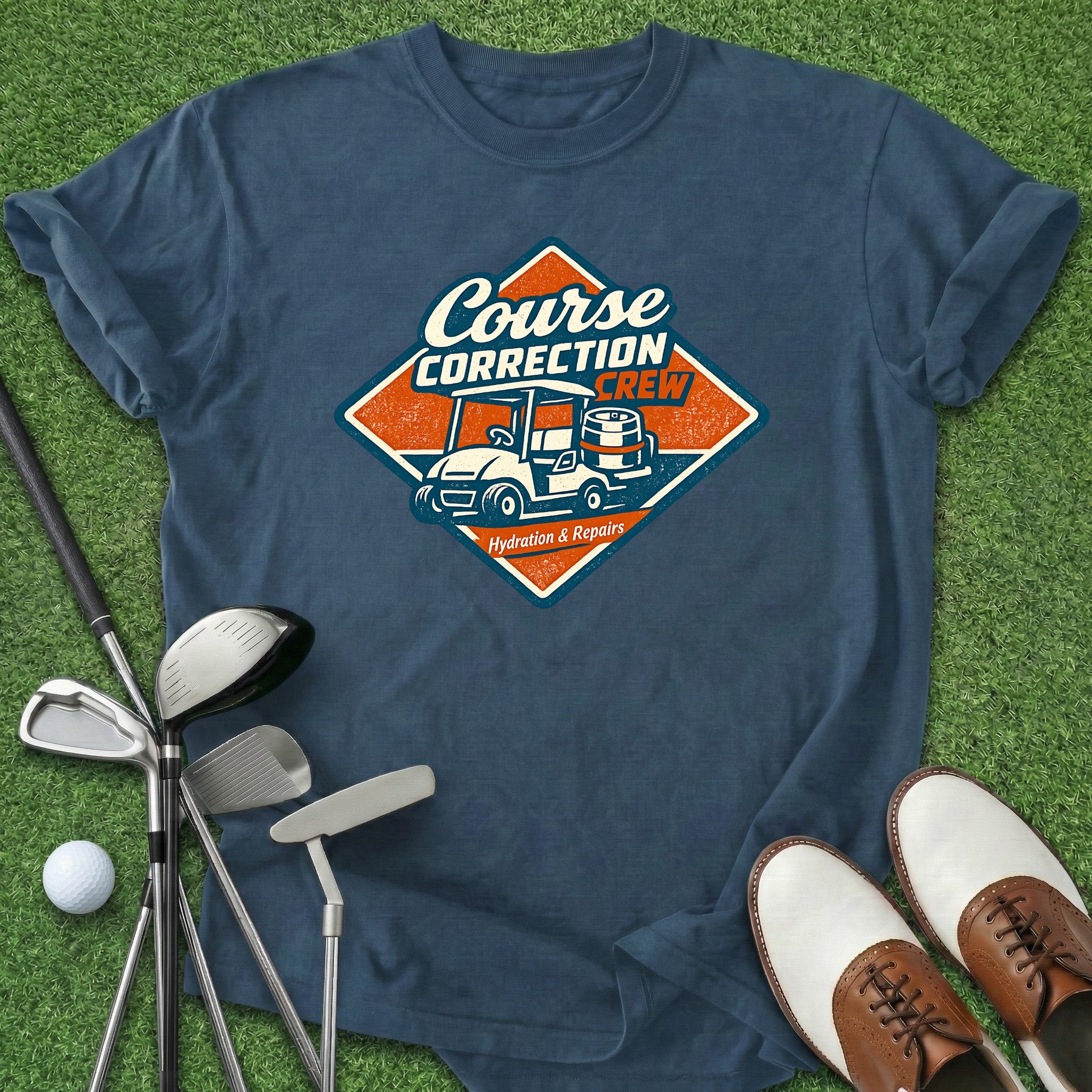 Course Correction Crew T-Shirt