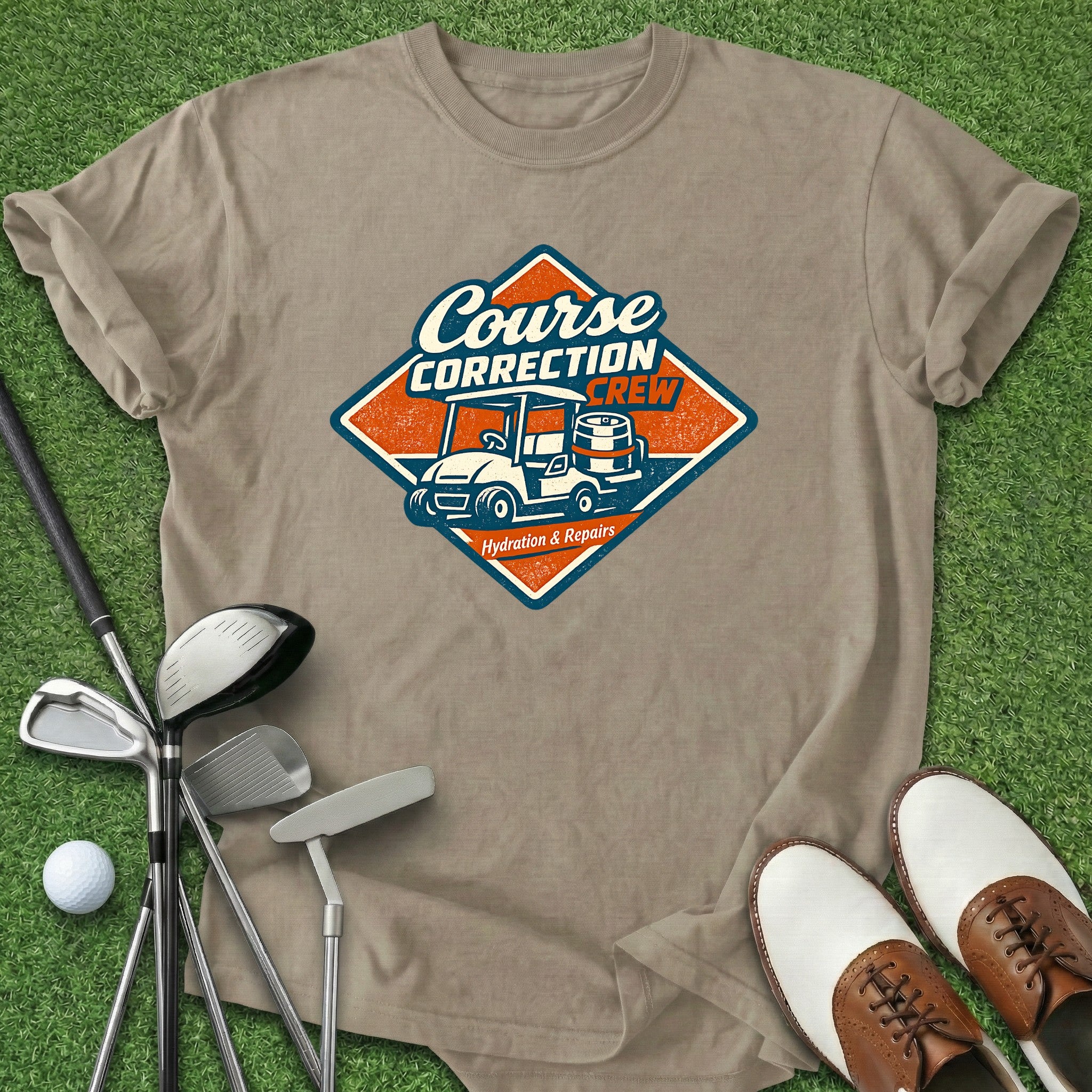 Course Correction Crew T-Shirt