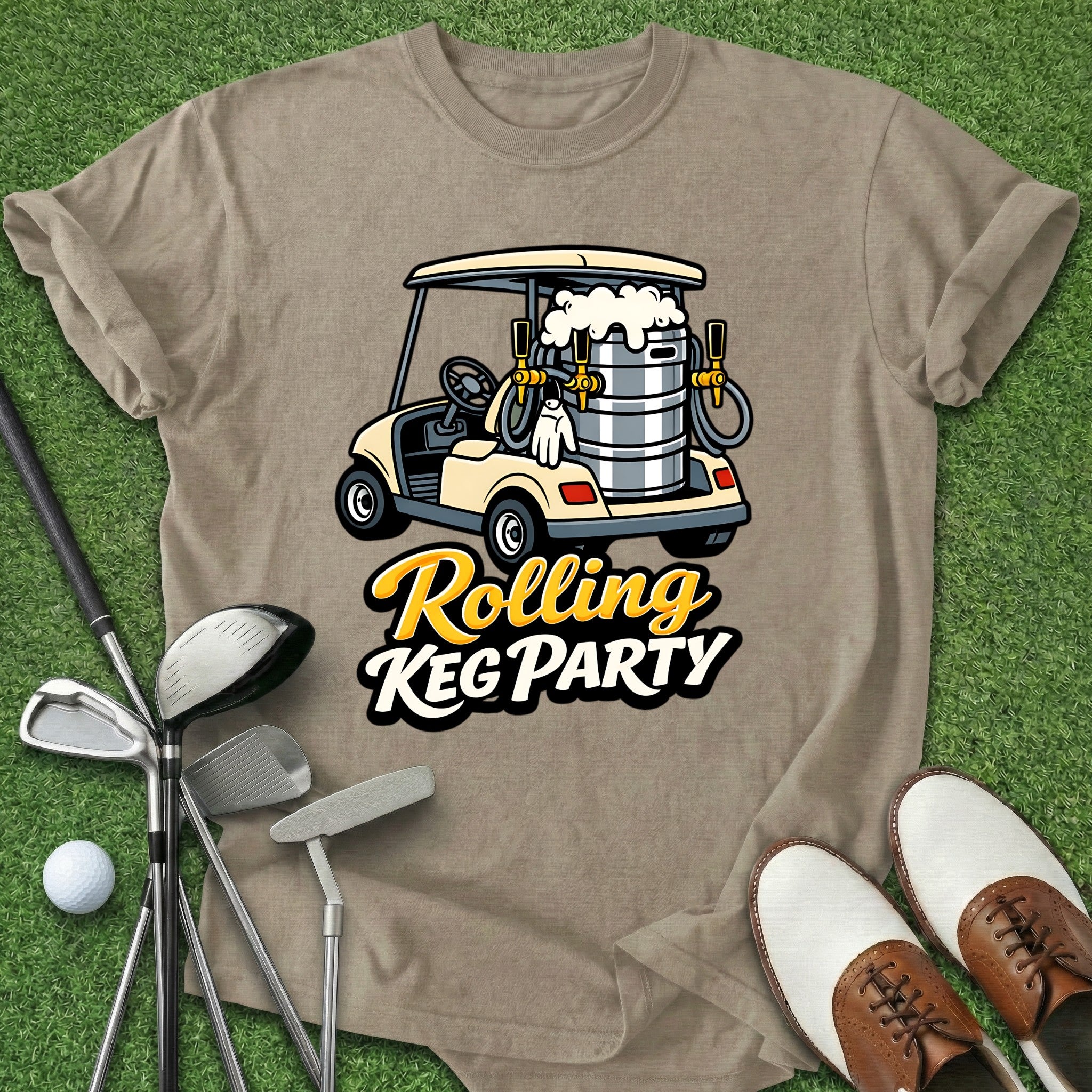 Rolling Keg Party T-Shirt