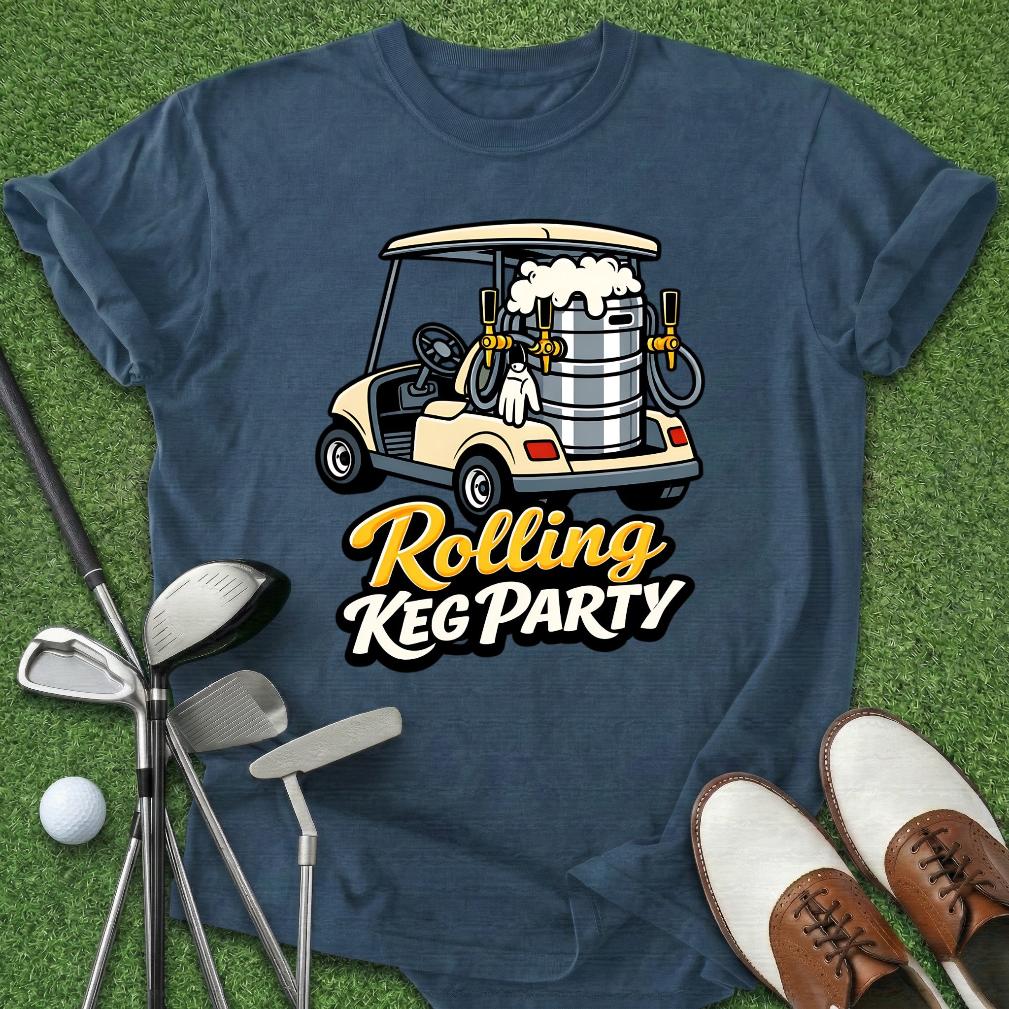 Rolling Keg Party T-Shirt