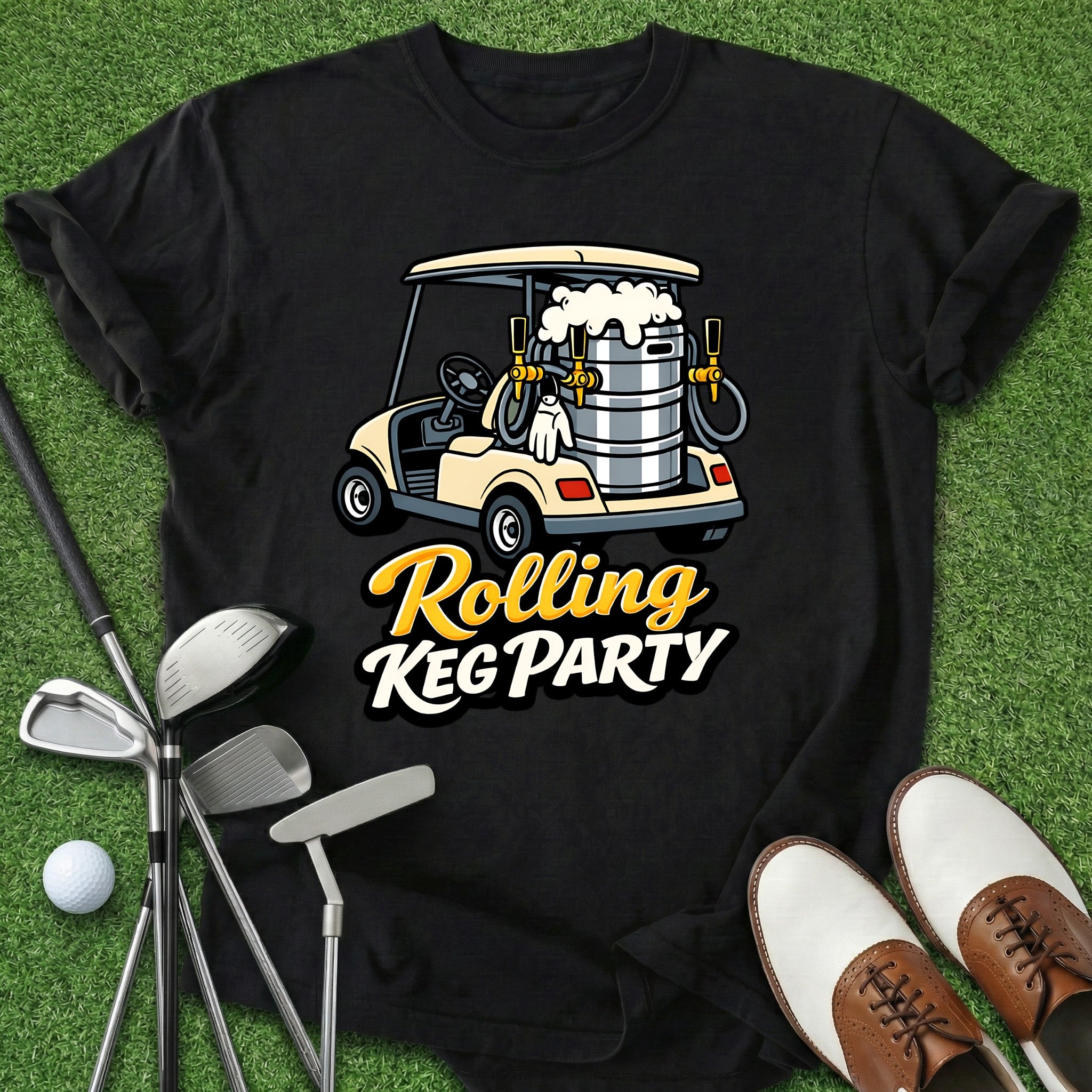Rolling Keg Party T-Shirt