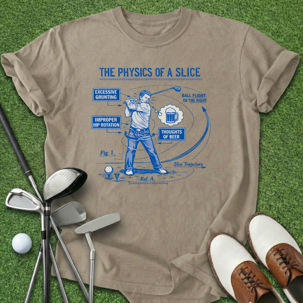 Physics Of A Slice T-Shirt