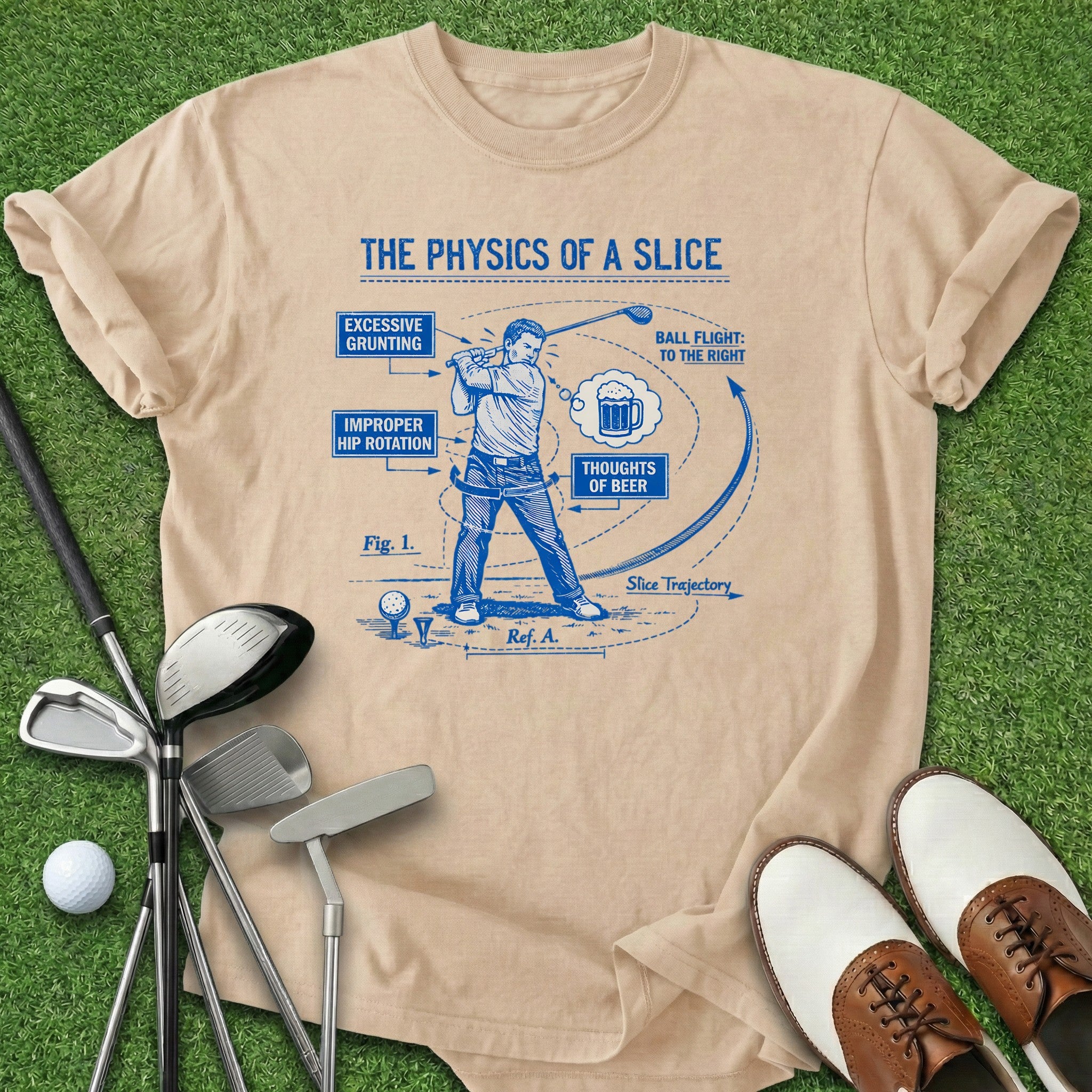 Physics Of A Slice T-Shirt
