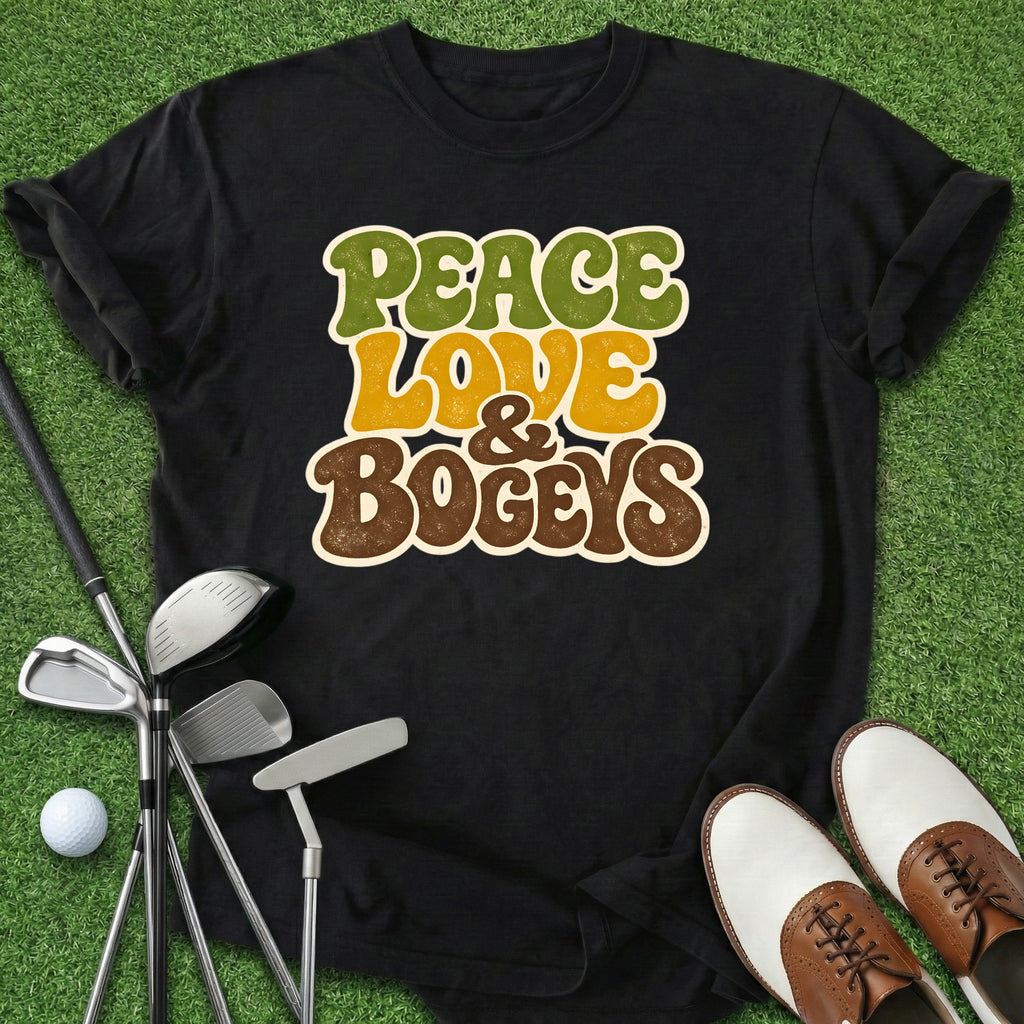 Peace Love Bogeys T-Shirt