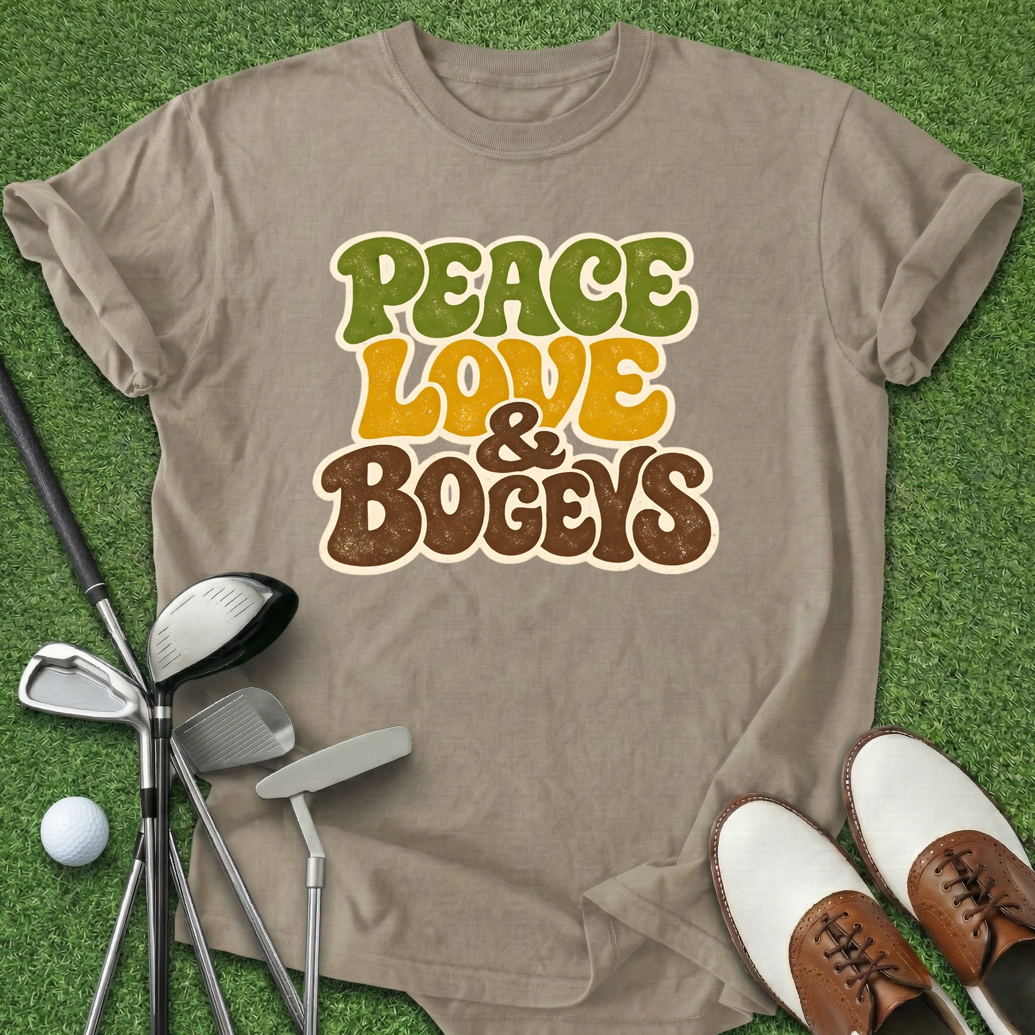 Peace Love Bogeys T-Shirt