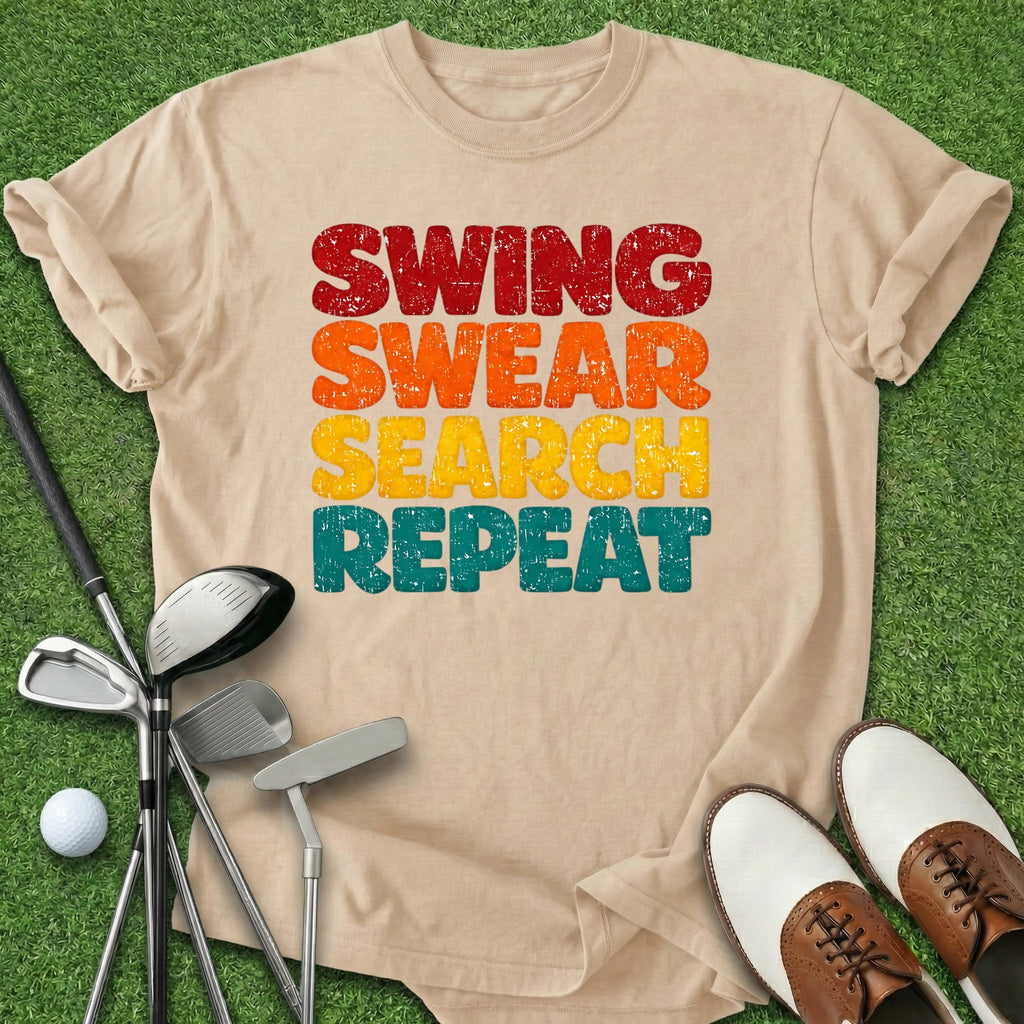 Swing Swear Research Repeat T-Shirt