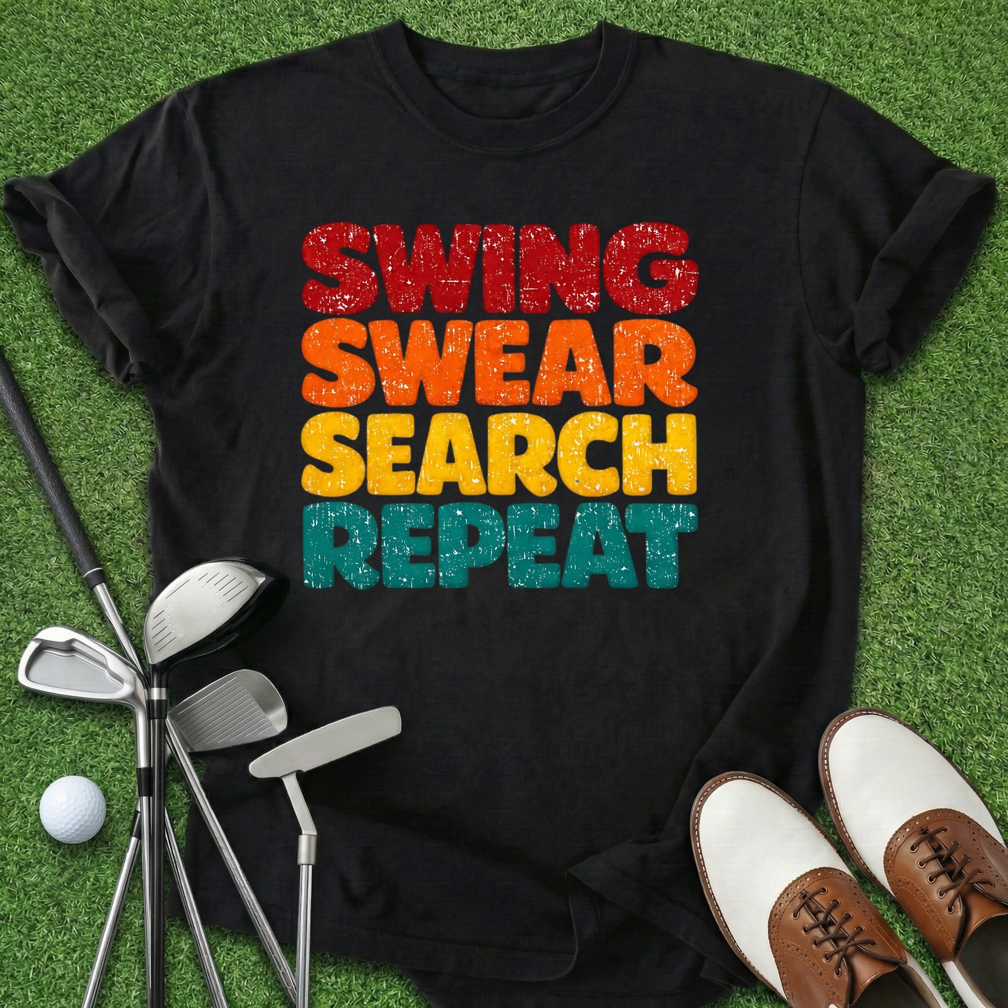 Swing Swear Research Repeat T-Shirt