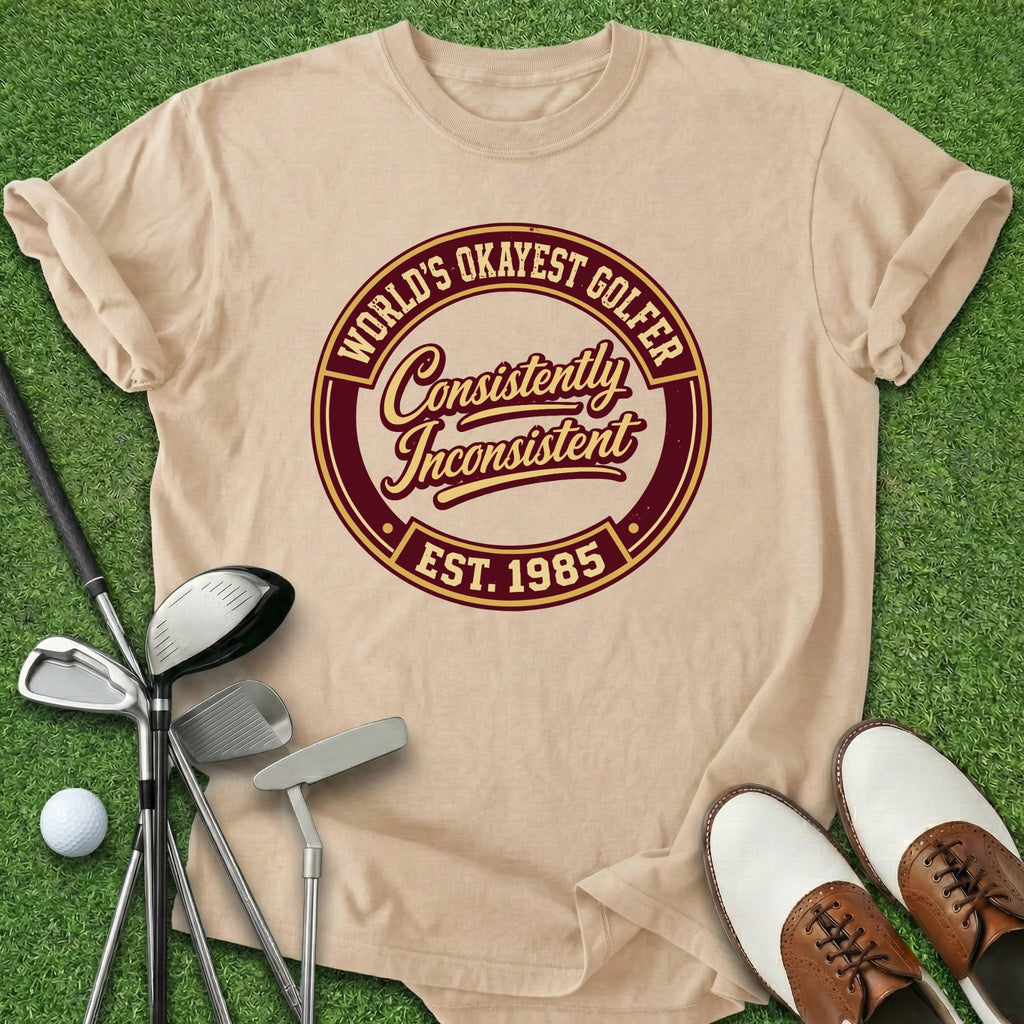 Worlds Okayest Golfer T-Shirt
