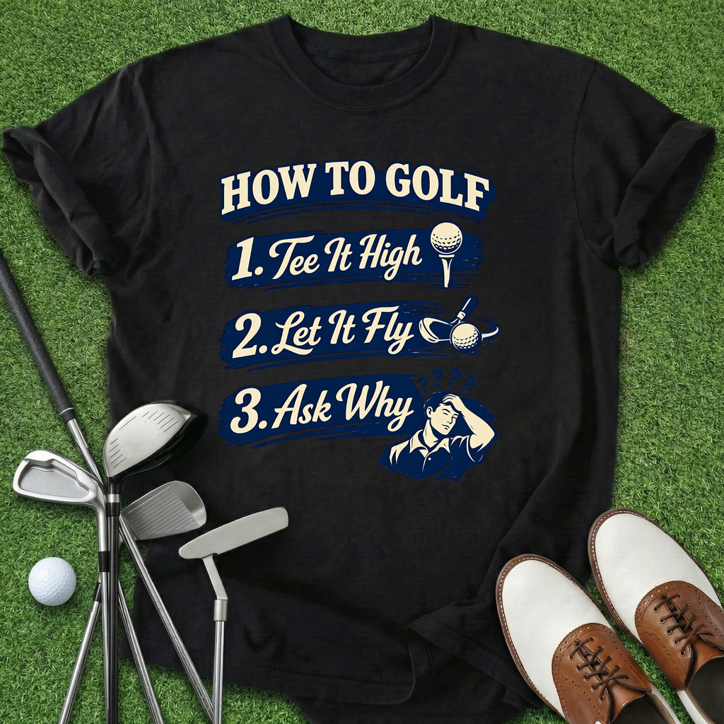 How To Golf T-Shirt