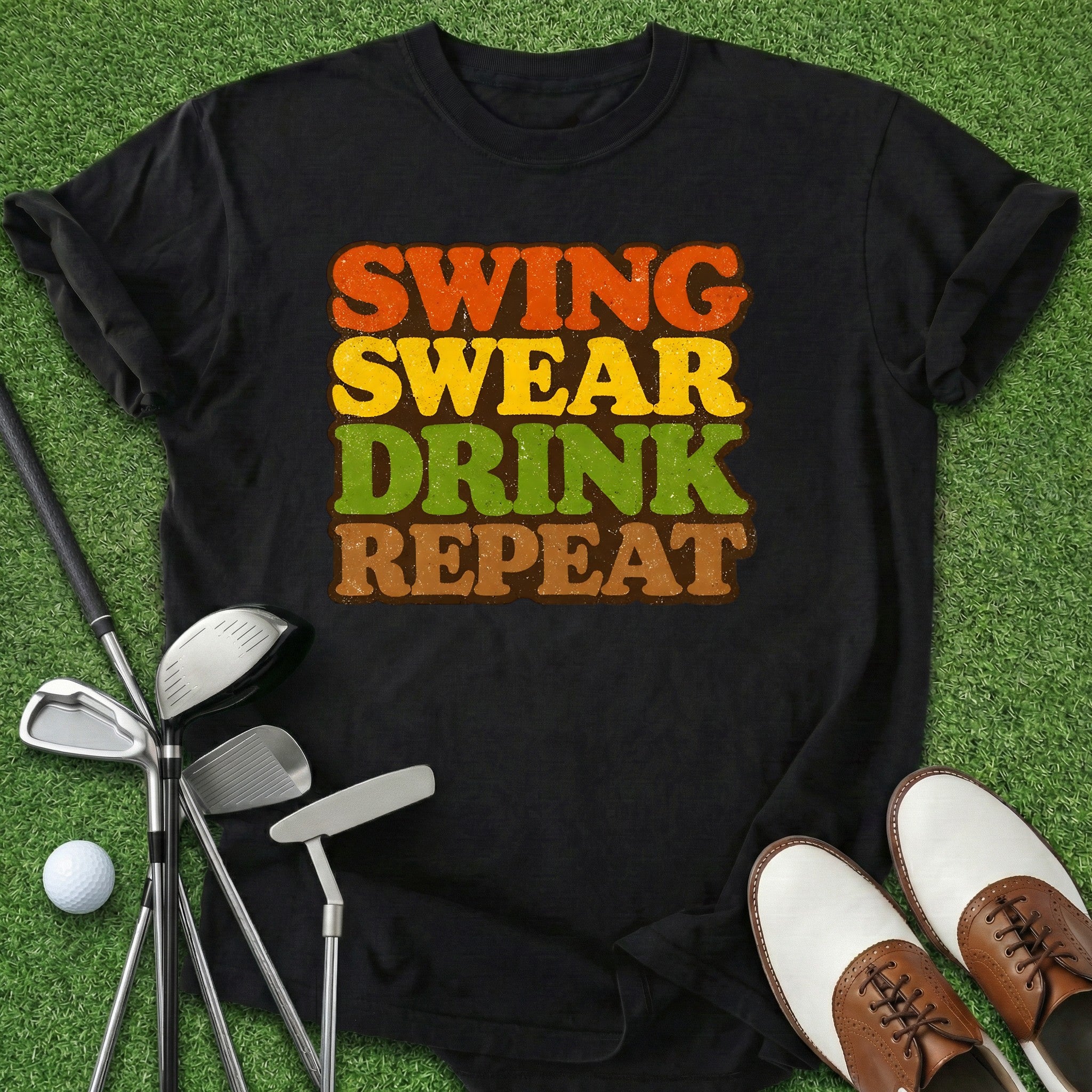 Swing Swear Drink T-Shirt