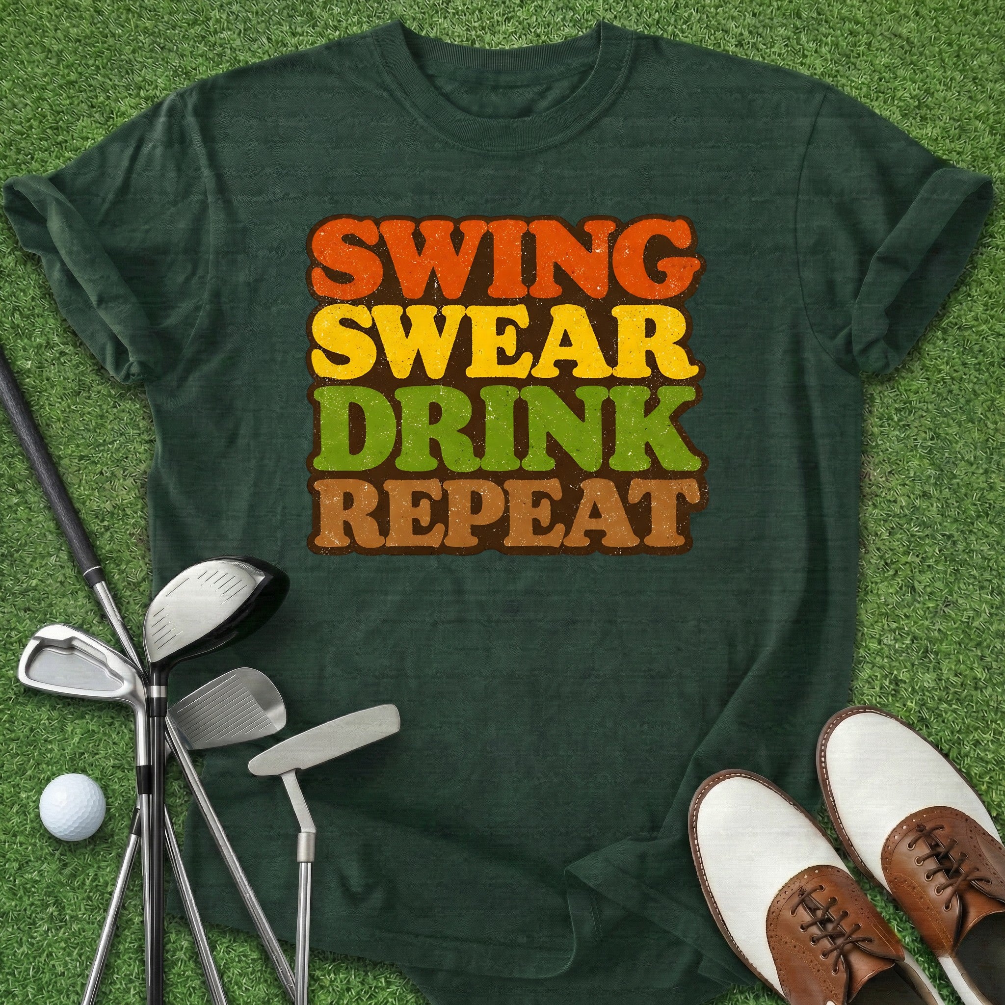 Swing Swear Drink T-Shirt