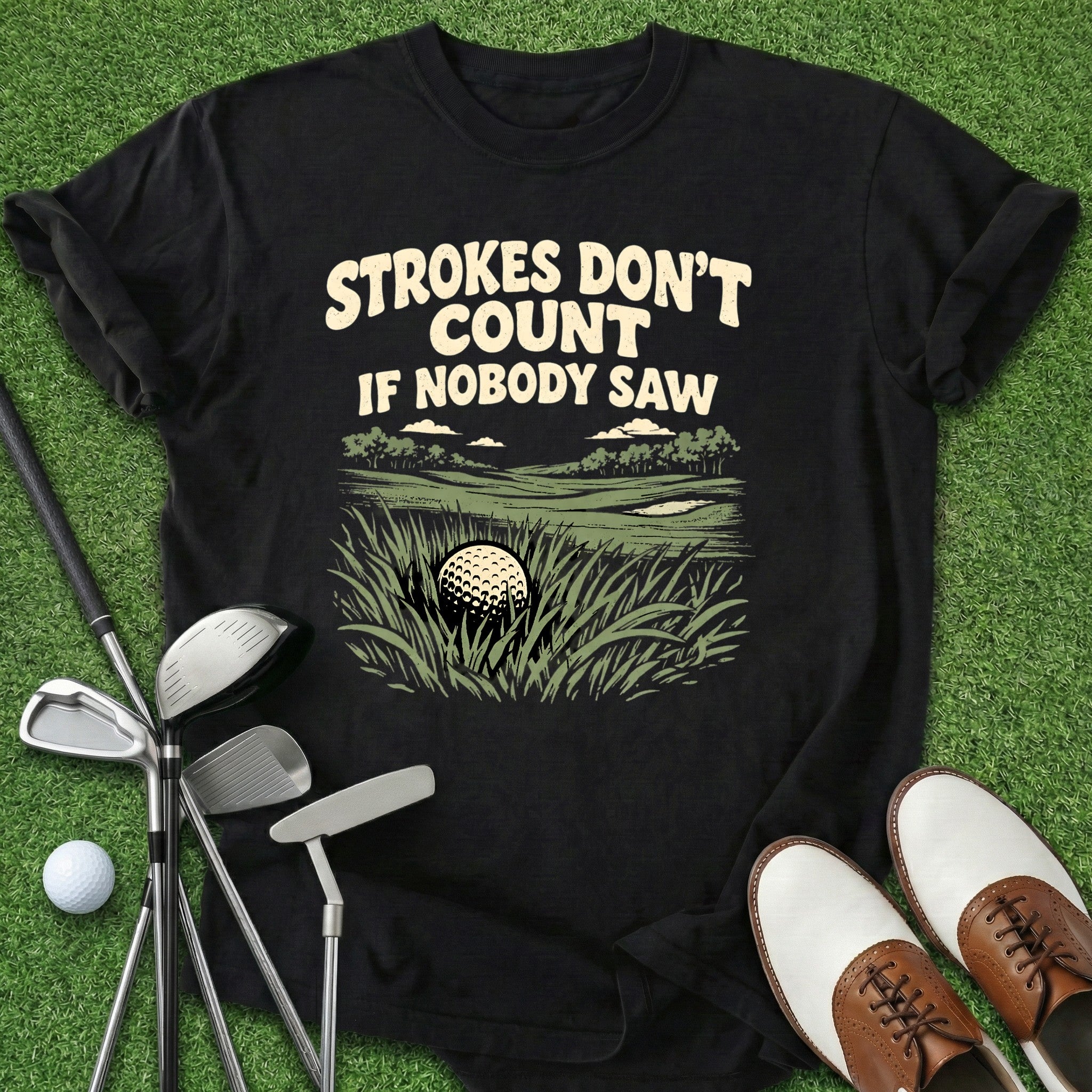 Strokes Don't Count T-Shirt