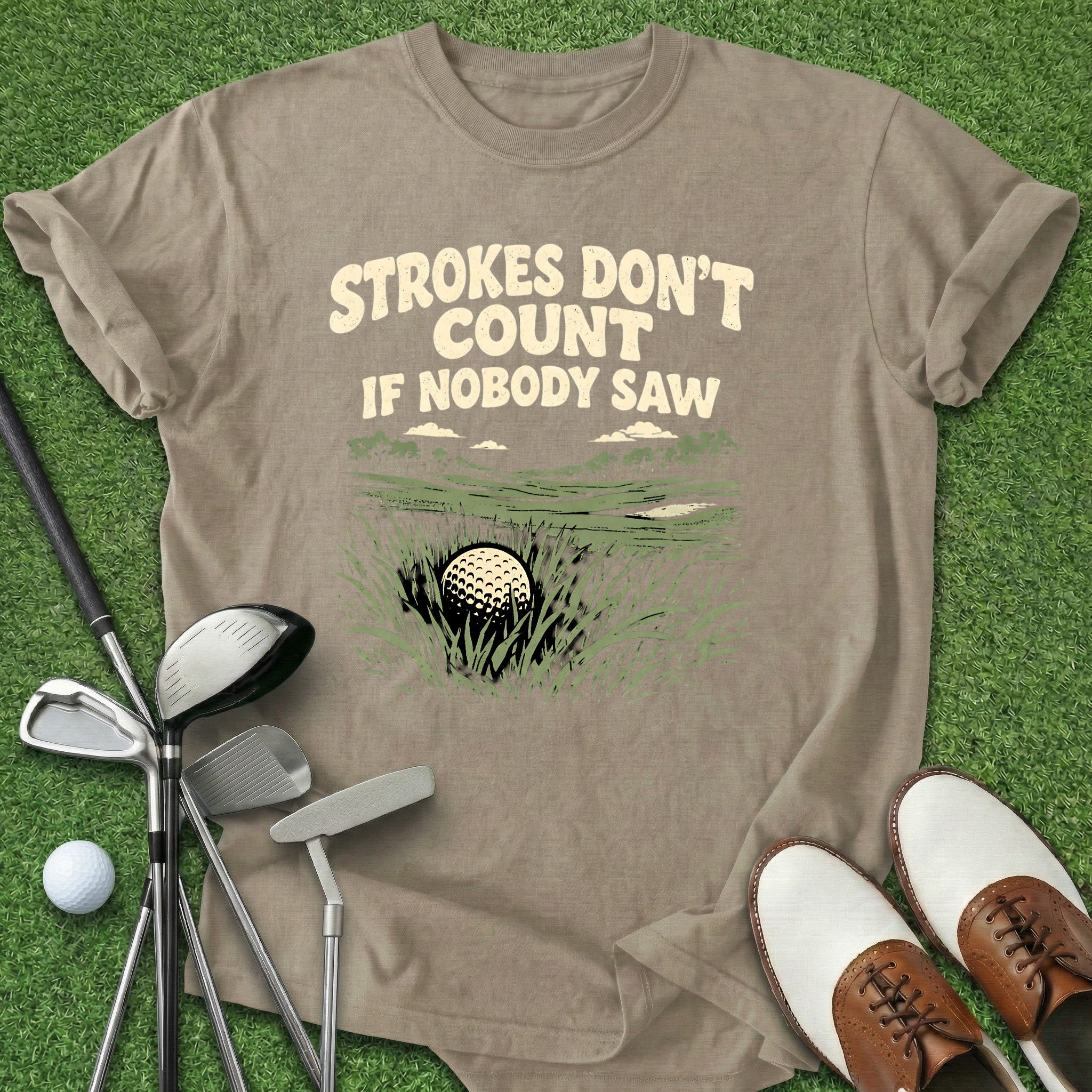 Strokes Don't Count T-Shirt