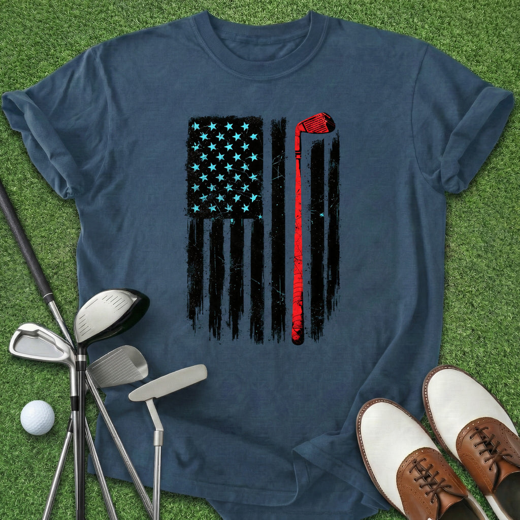 USA Golf Flag T-Shirt