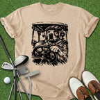 Golfing Dog T-Shirt