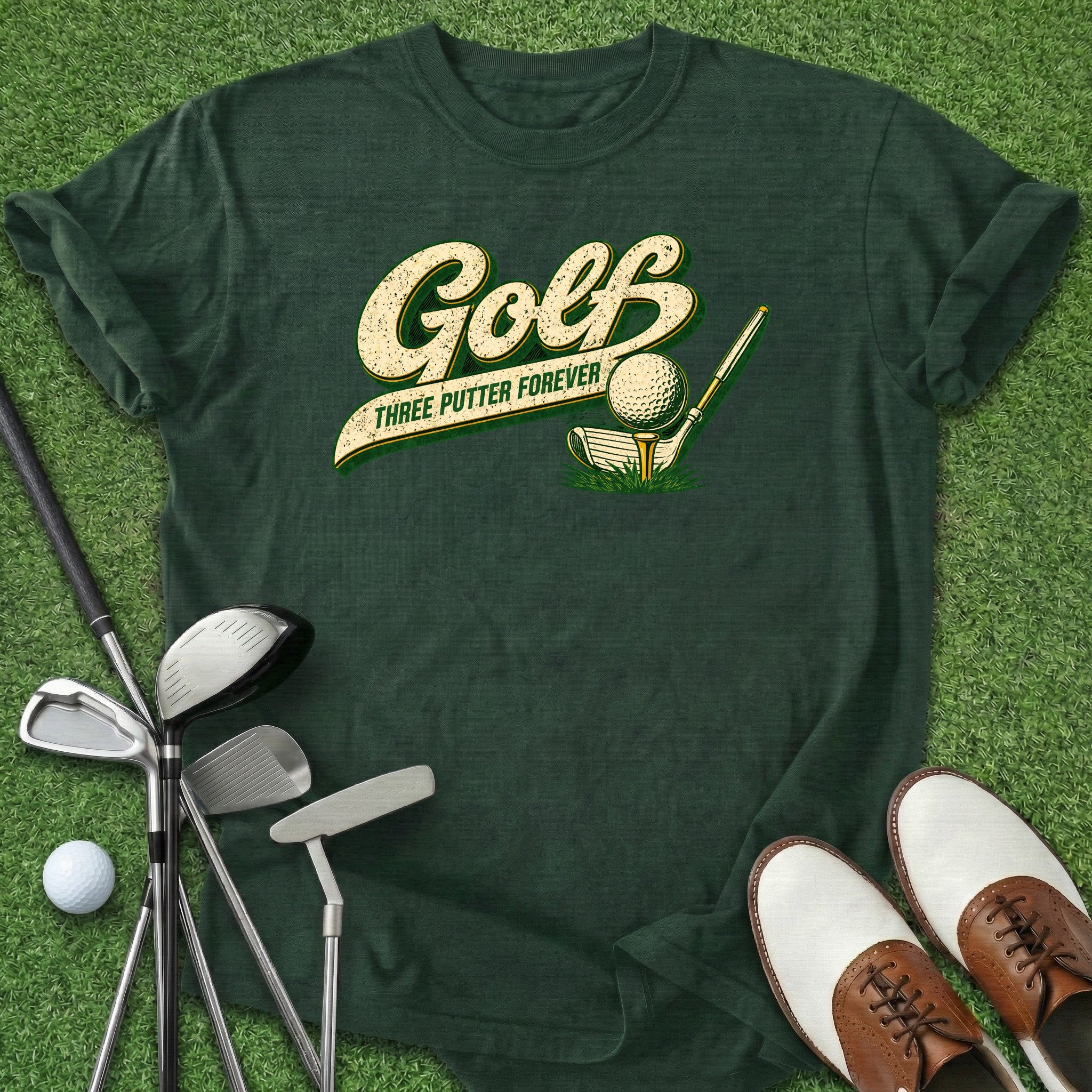Three Putter Forever T-Shirt