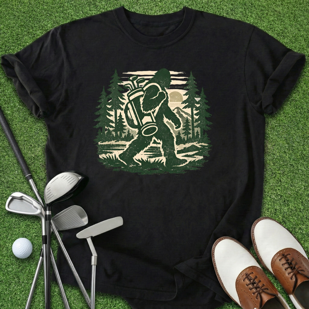 Bigfoot Golfing T-Shirt