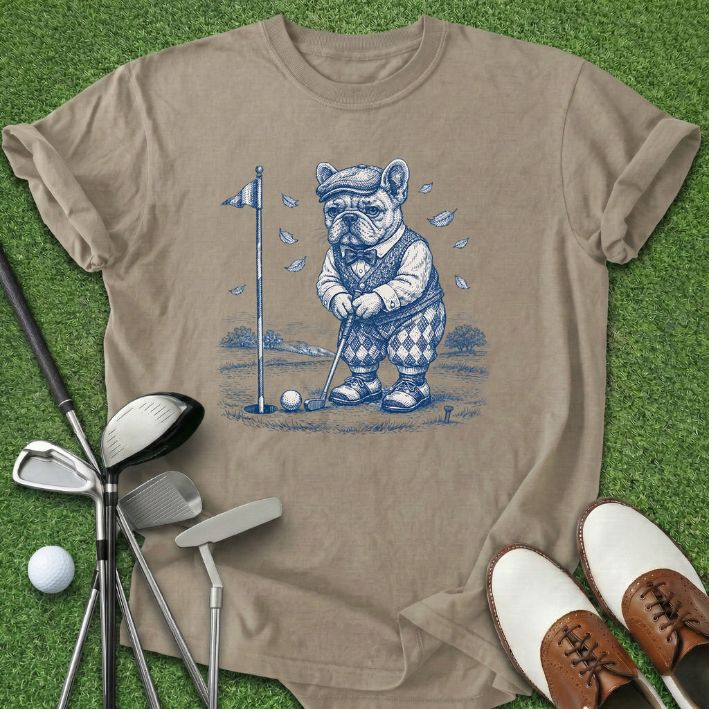 Pug Golf T-Shirt