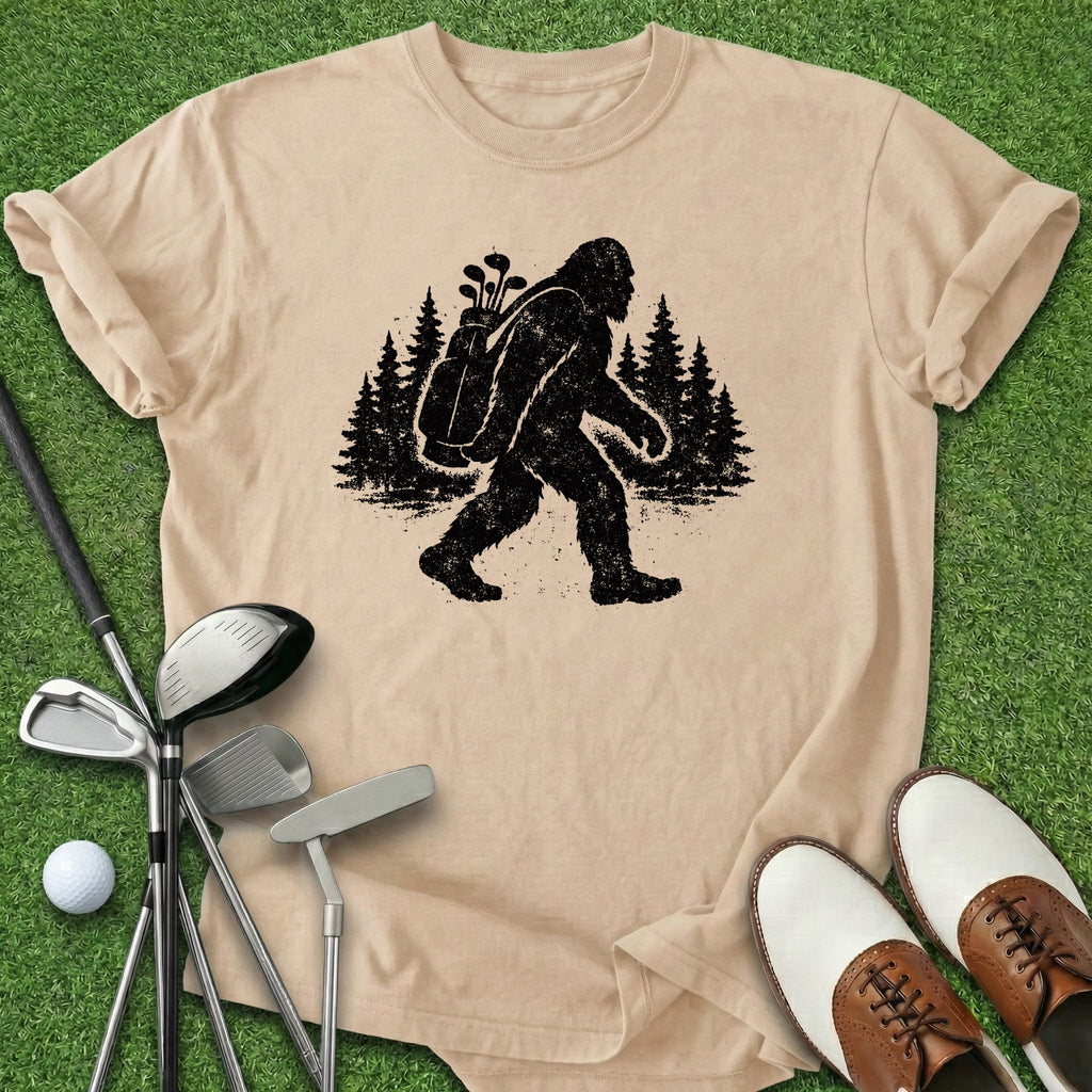 Bigfoot Golfing T-Shirt
