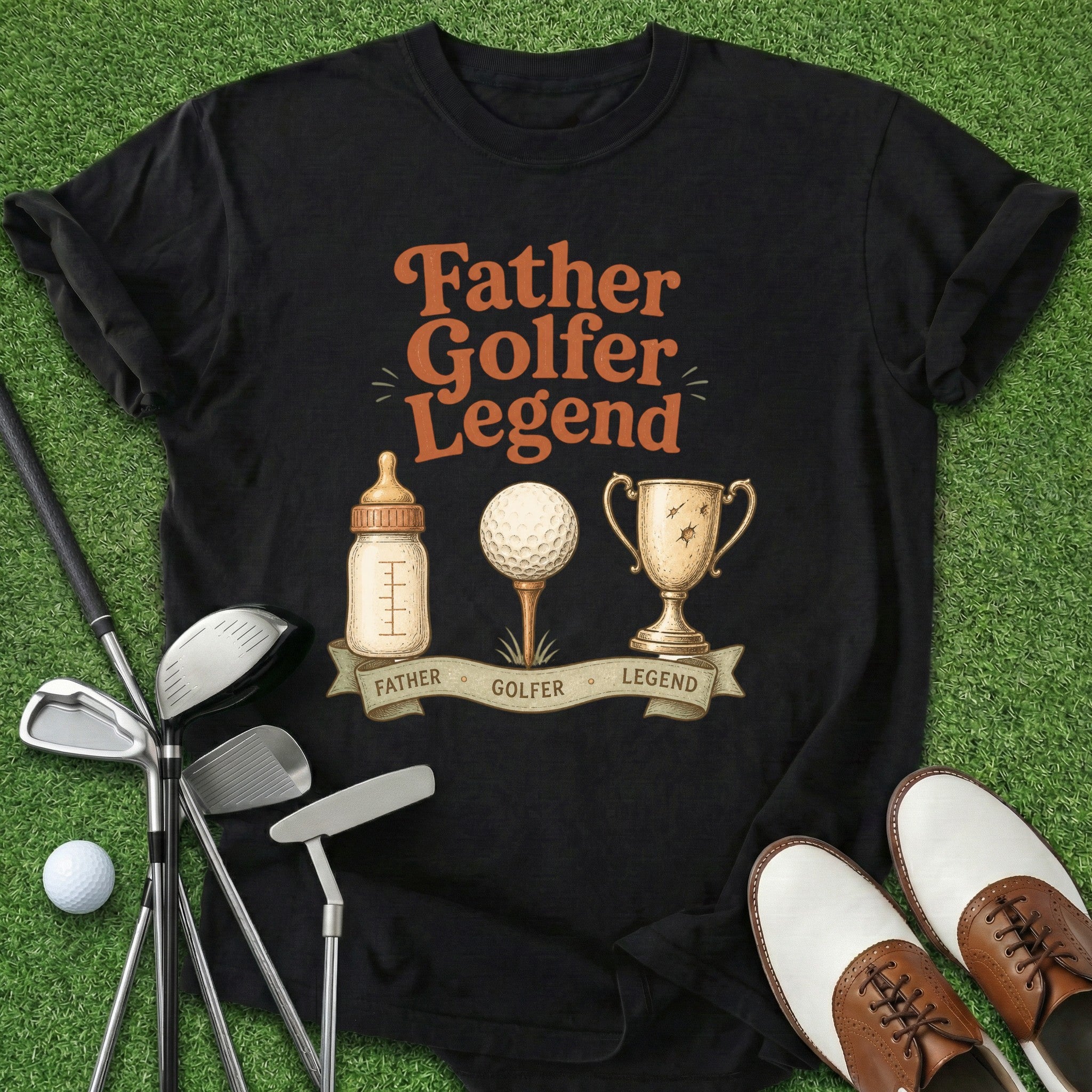 Father Golfer Legend T-Shirt