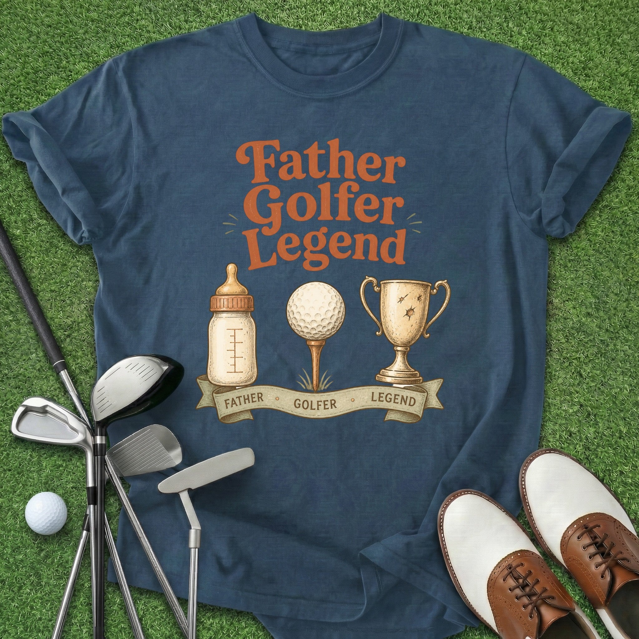 Father Golfer Legend T-Shirt