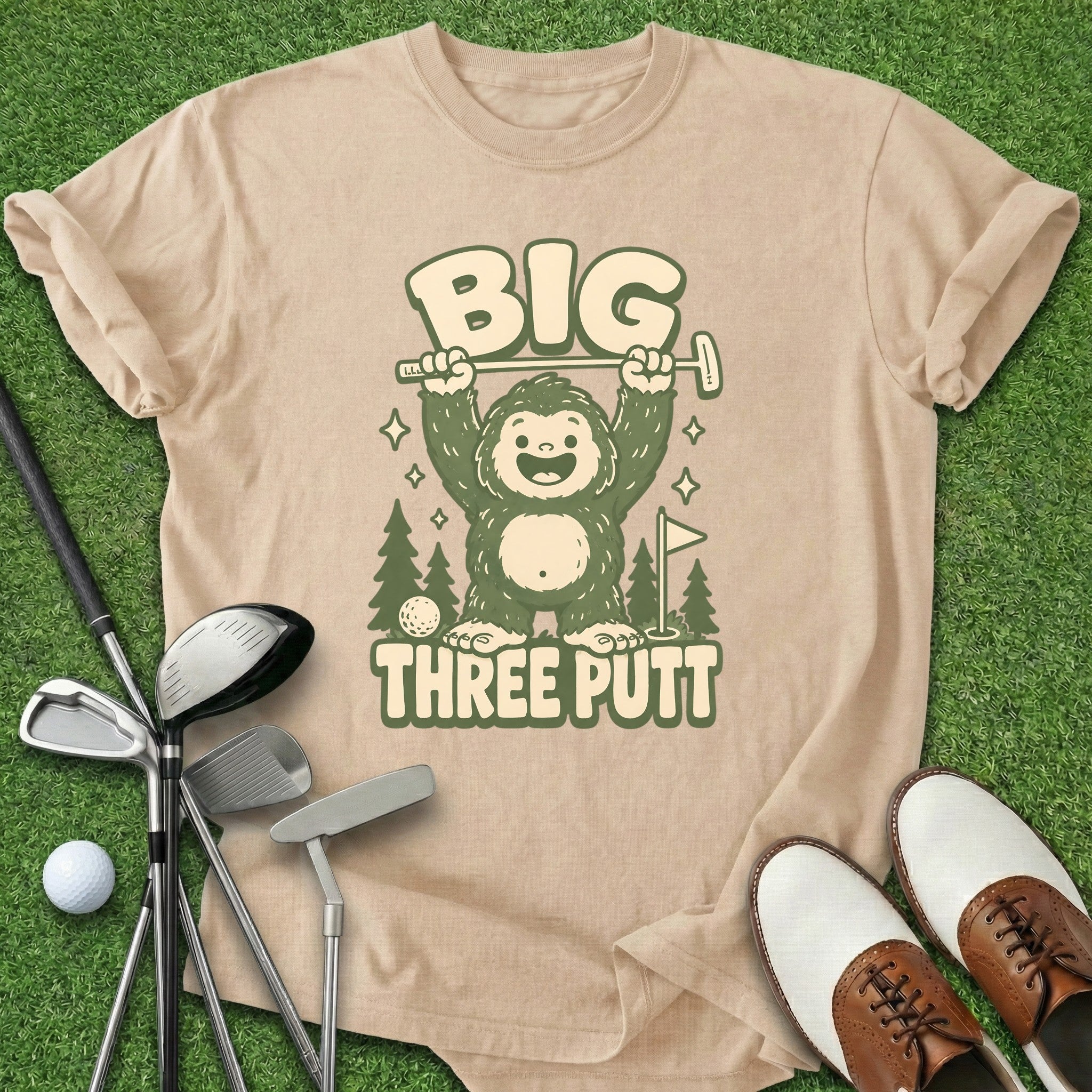 Big Three Putt T-Shirt