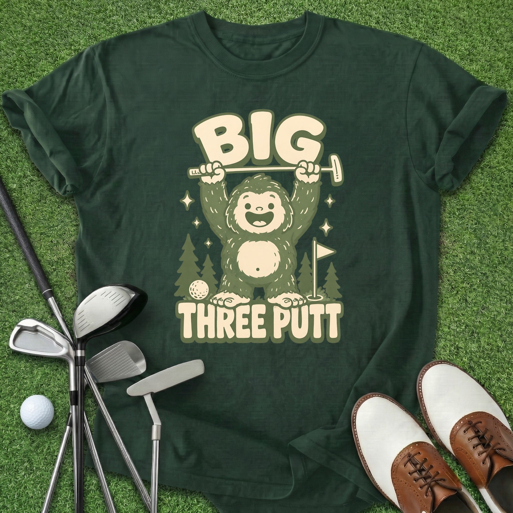 Big Three Putt T-Shirt
