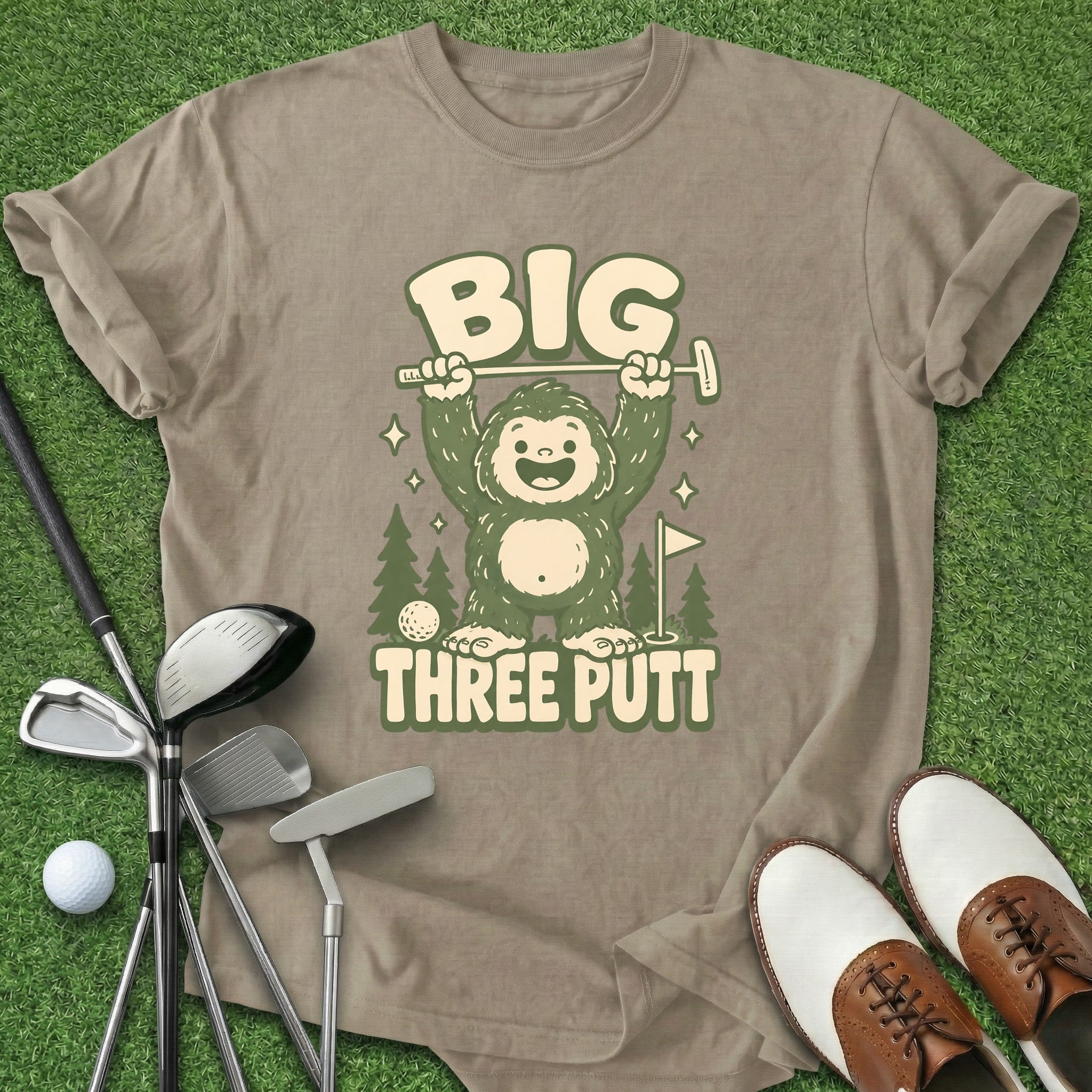 Big Three Putt T-Shirt