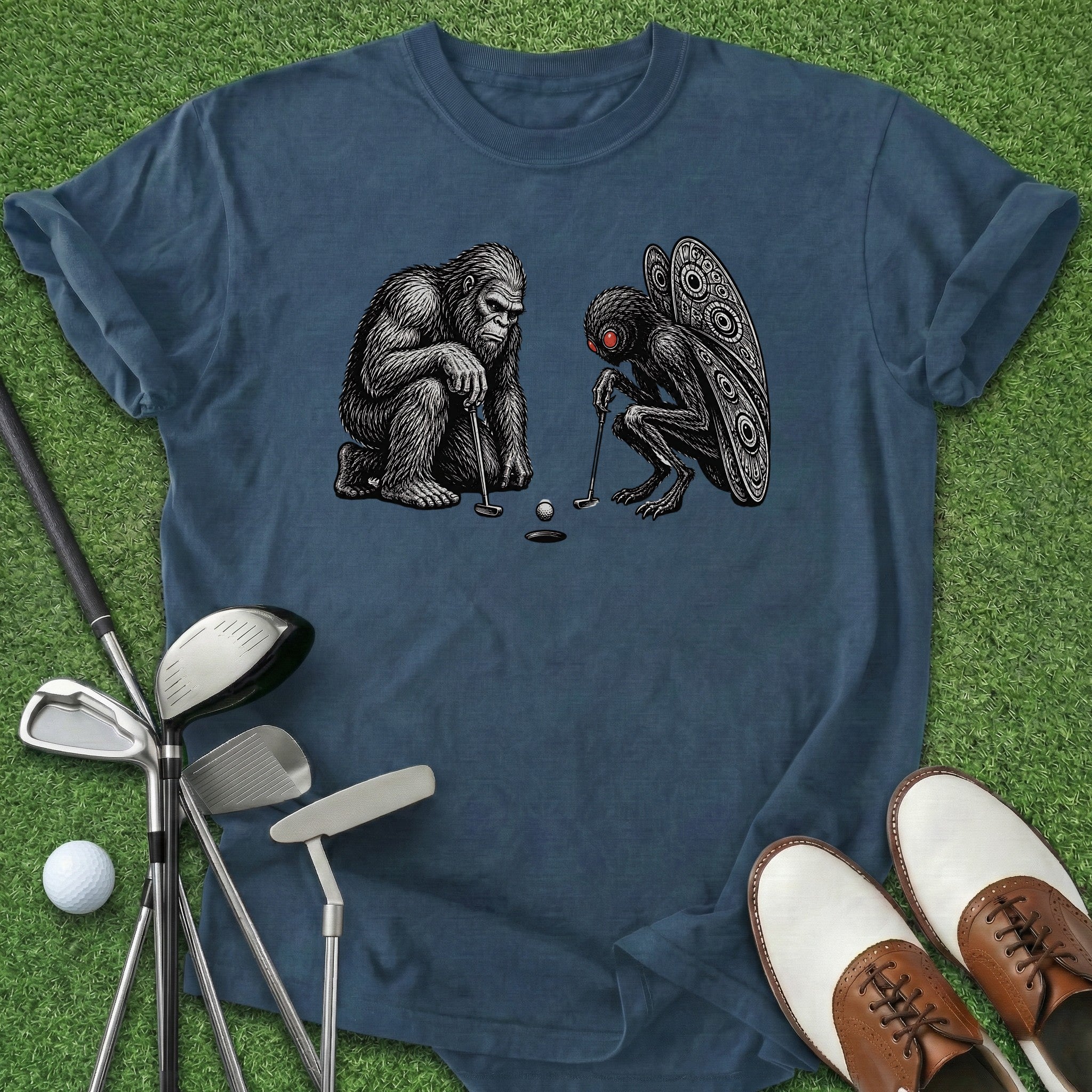 Bigfoot Mothman T-Shirt