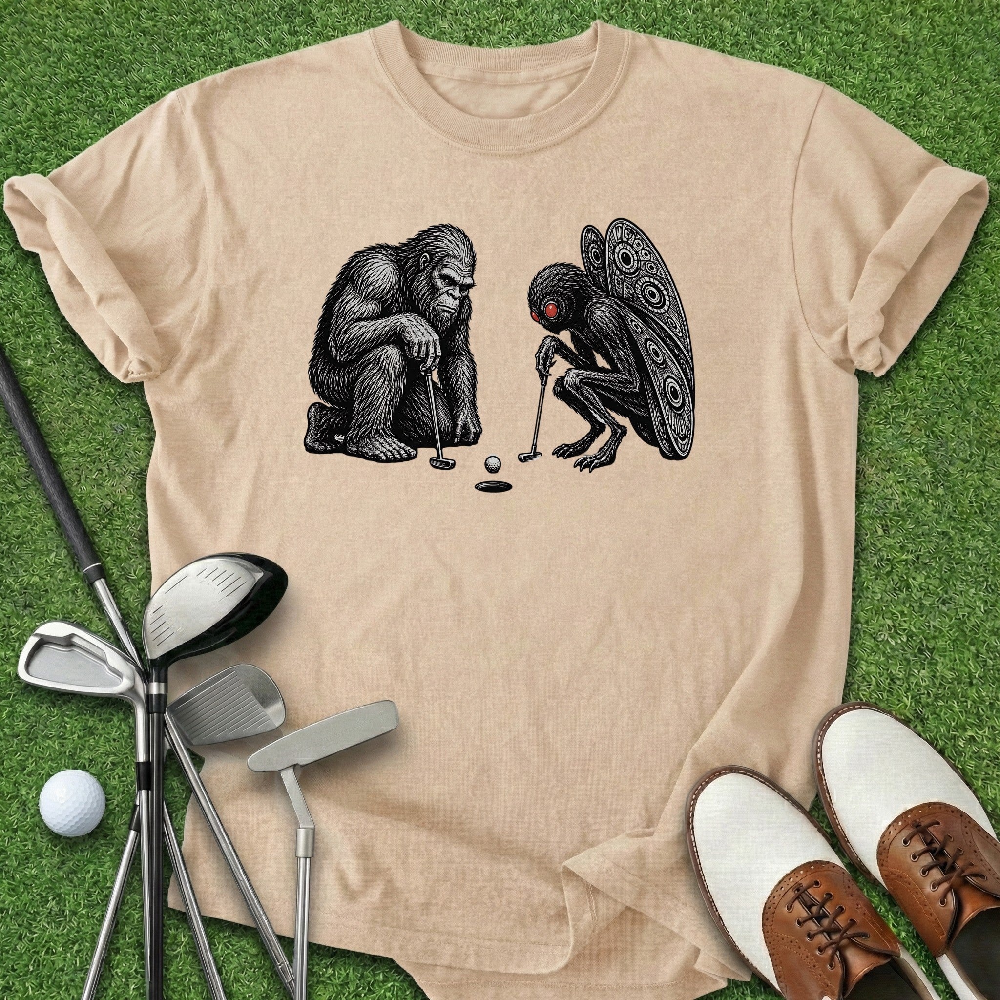 Bigfoot Mothman T-Shirt