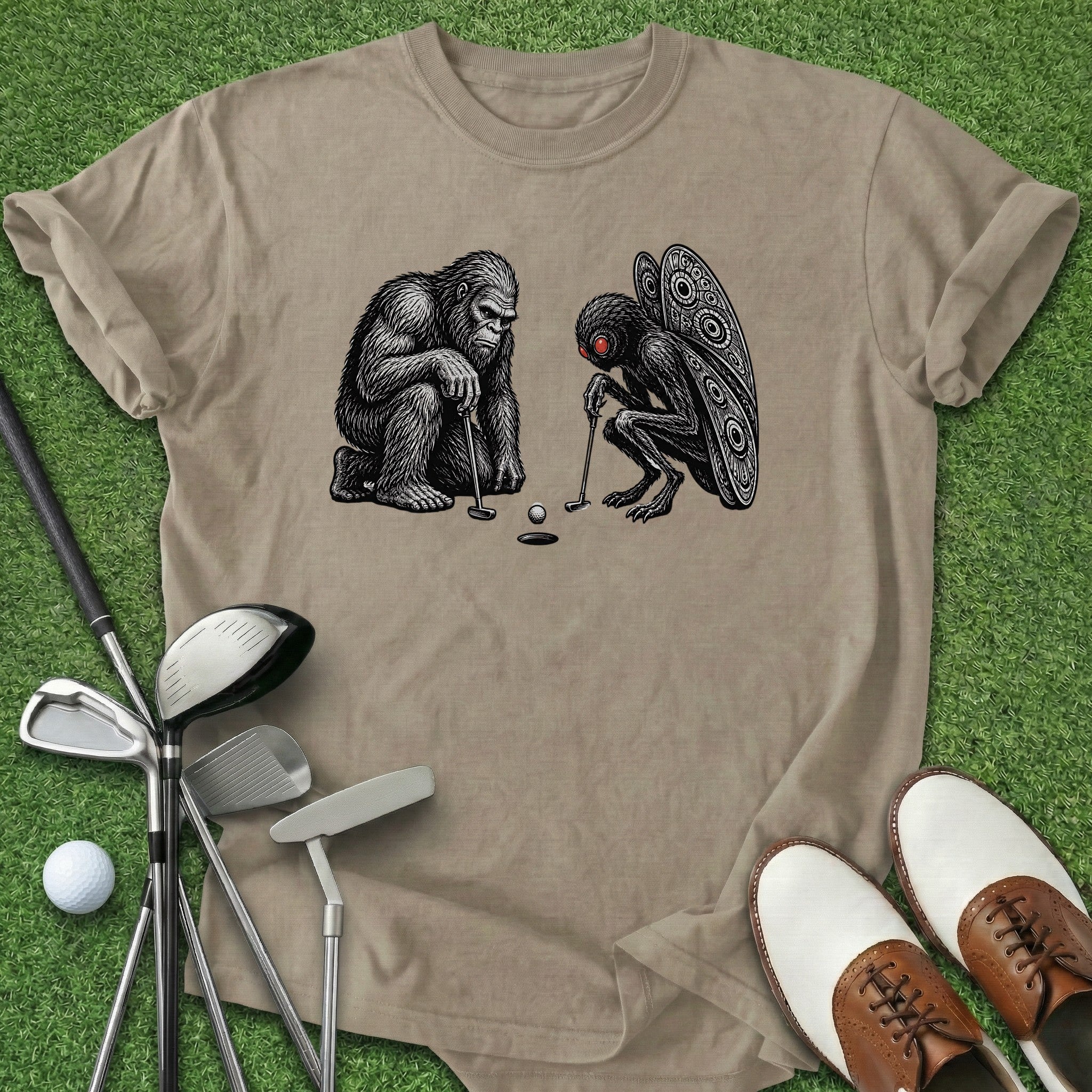 Bigfoot Mothman T-Shirt