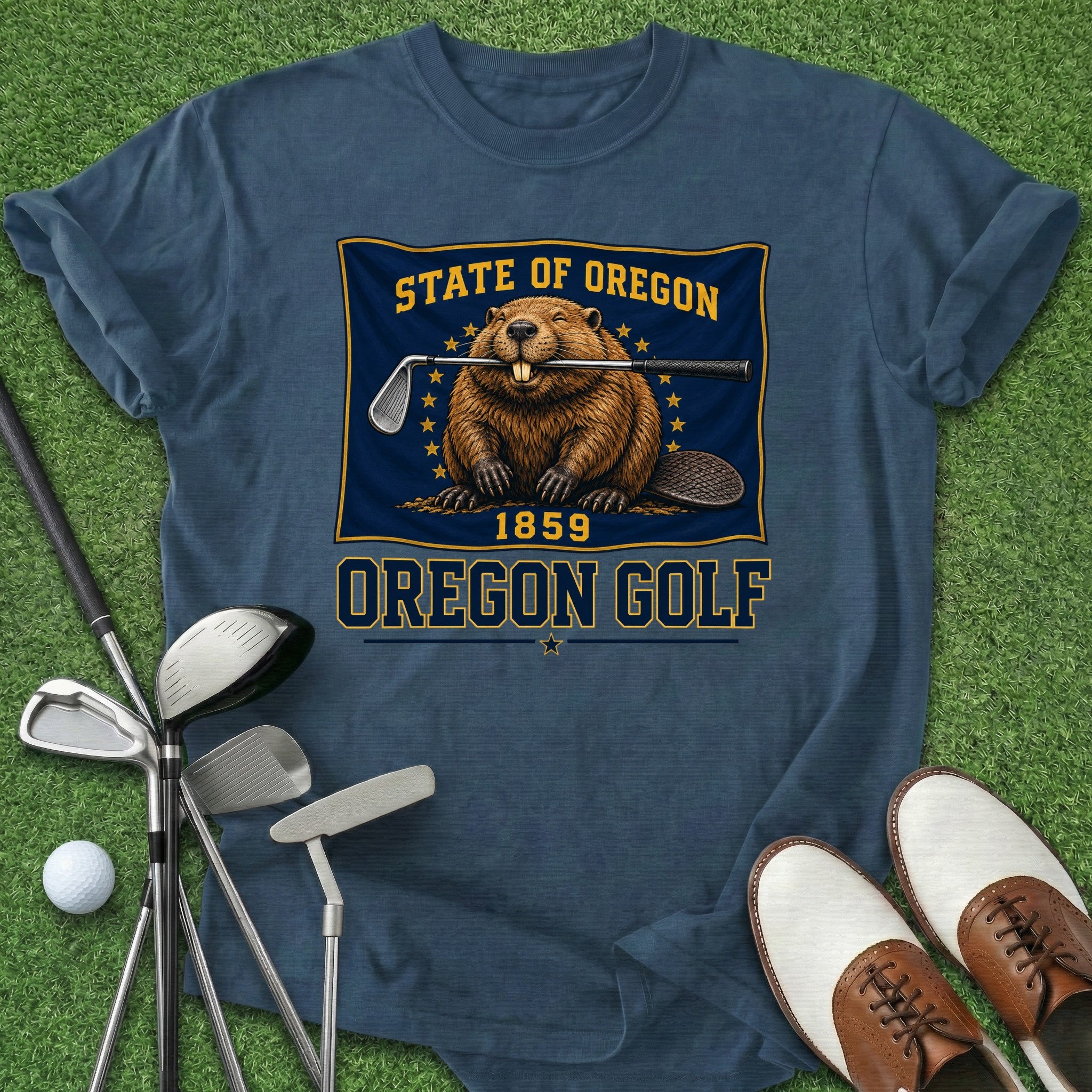 Oregon Golf T-Shirt