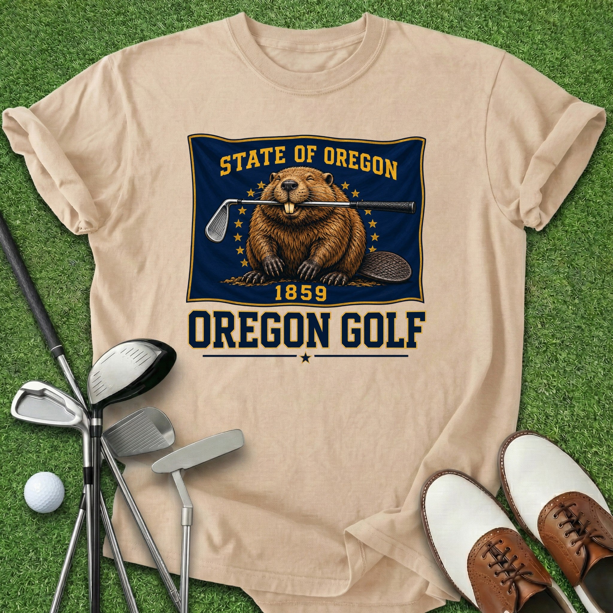 Oregon Golf T-Shirt