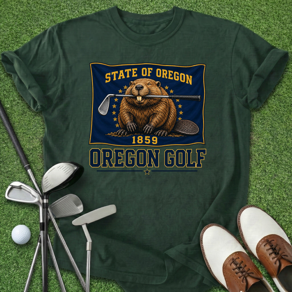 Oregon Golf T-Shirt