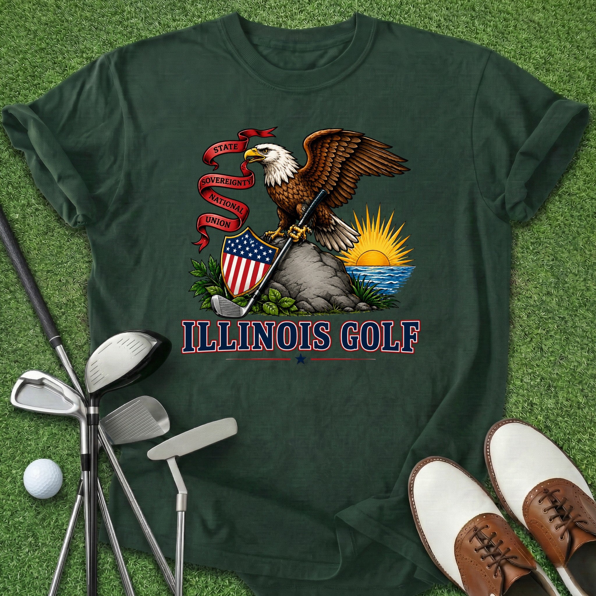 Illinois Golf T-Shirt