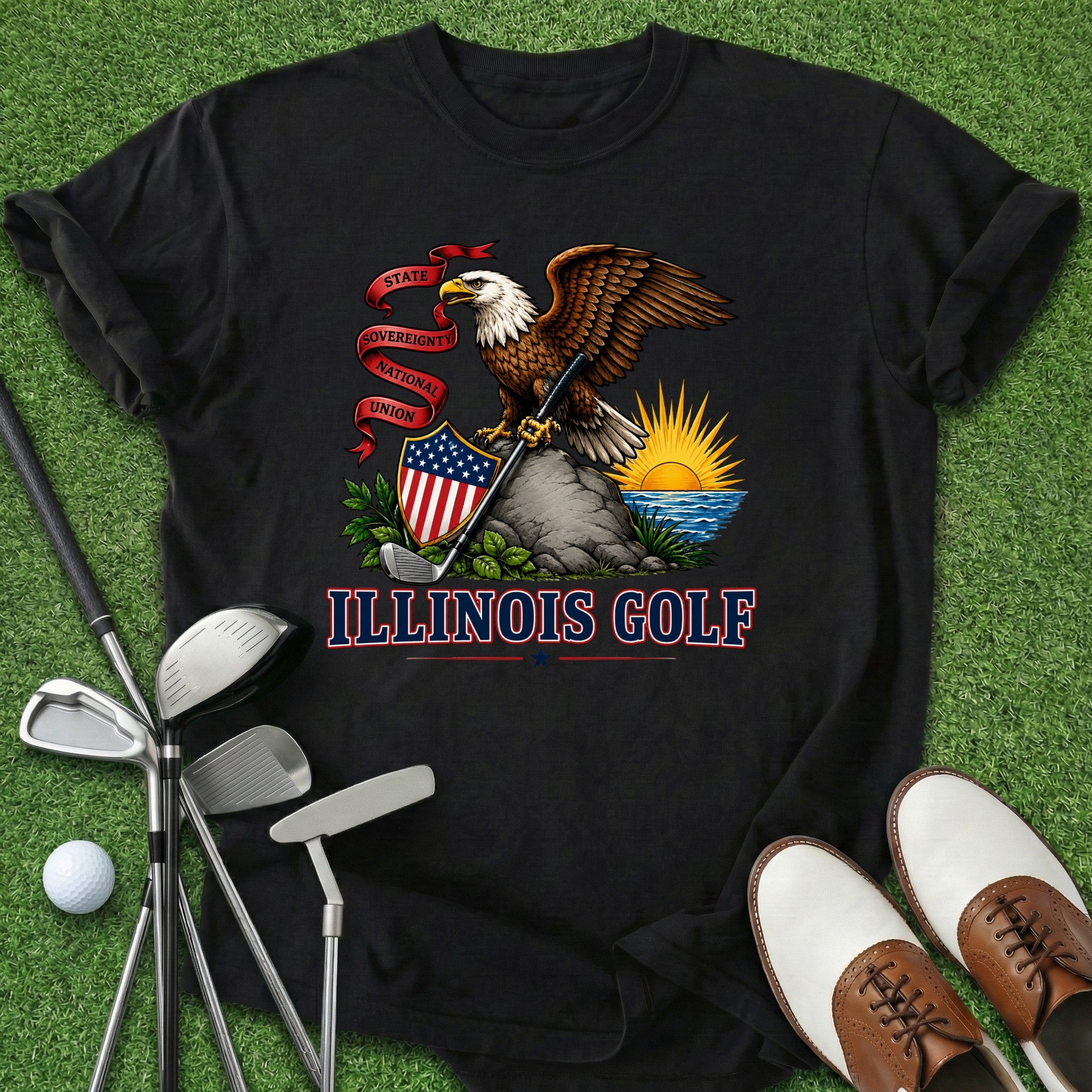 Illinois Golf T-Shirt