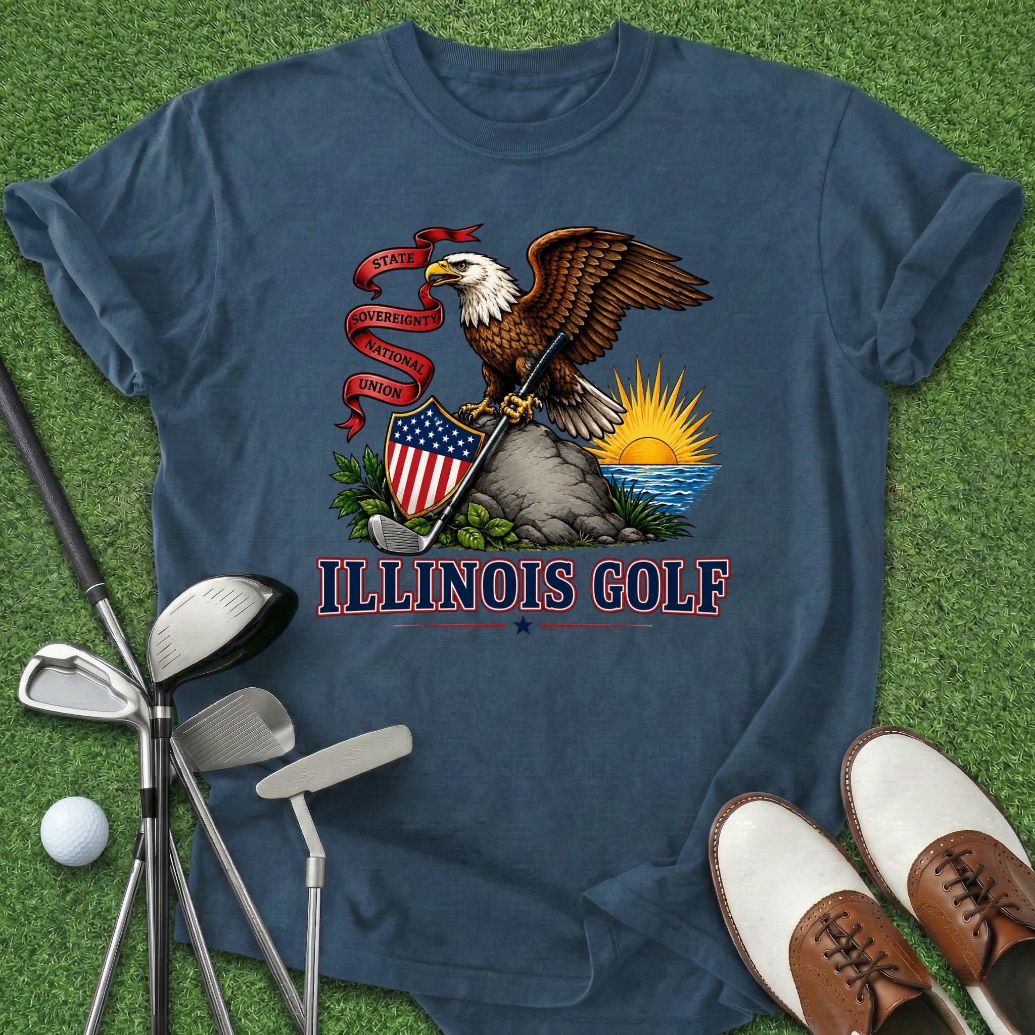 Illinois Golf T-Shirt