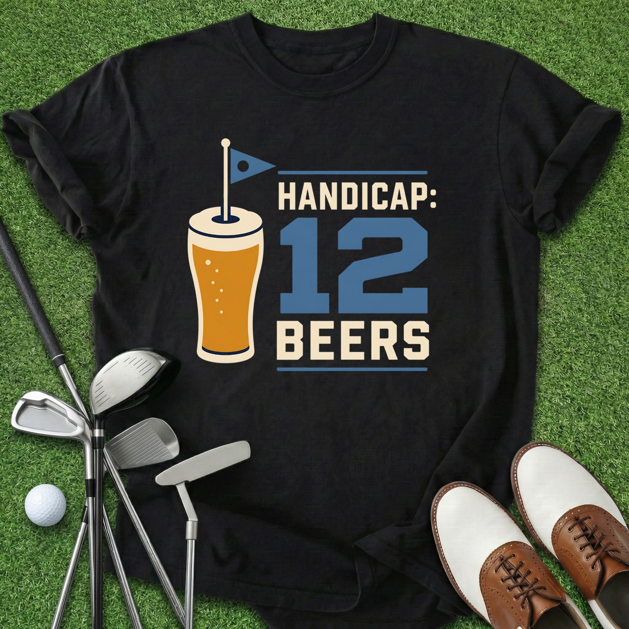Handicap 12 Beers T-Shirt