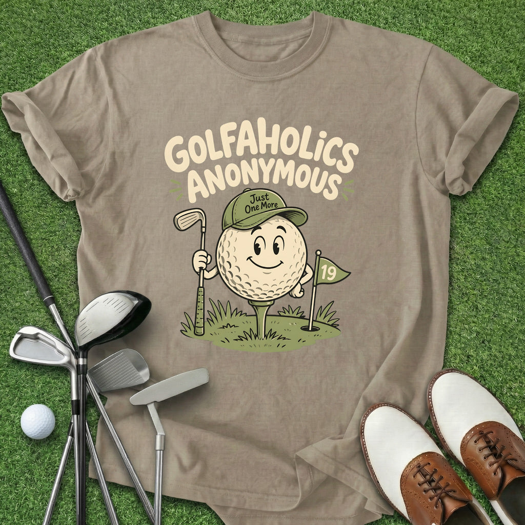 Golfaholics Anonymous T-Shirt