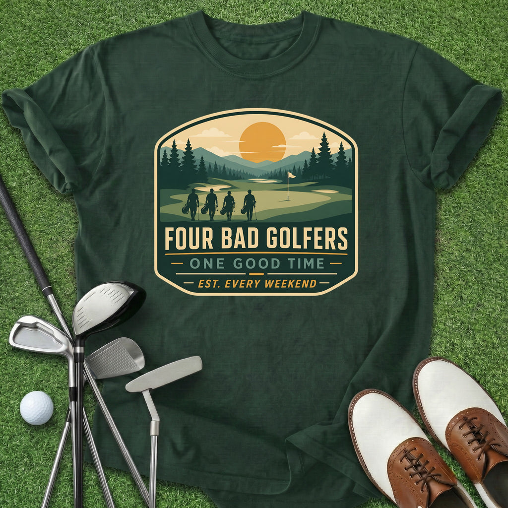 Four Bad Golfers T-Shirt
