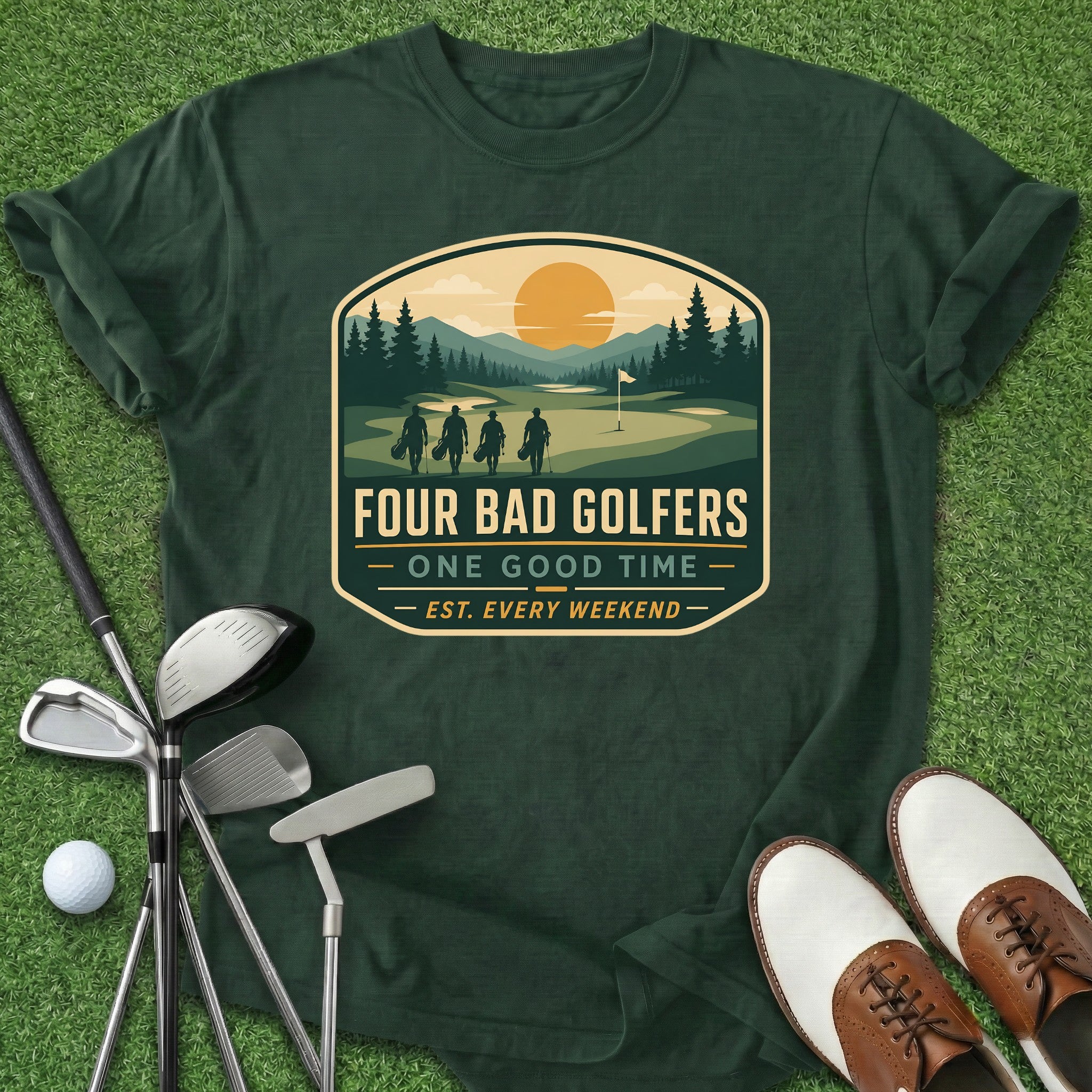 Four Bad Golfers T-Shirt