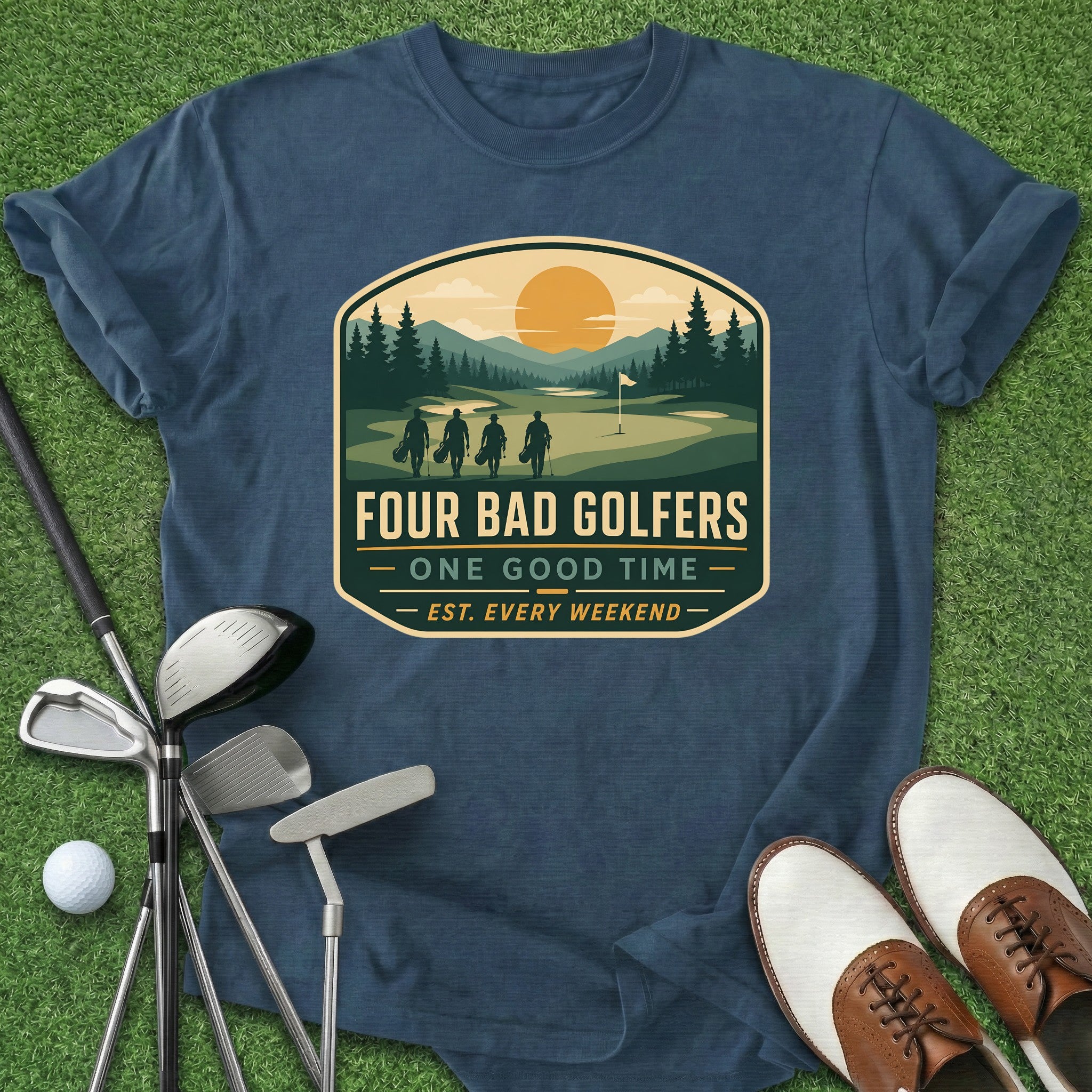 Four Bad Golfers T-Shirt